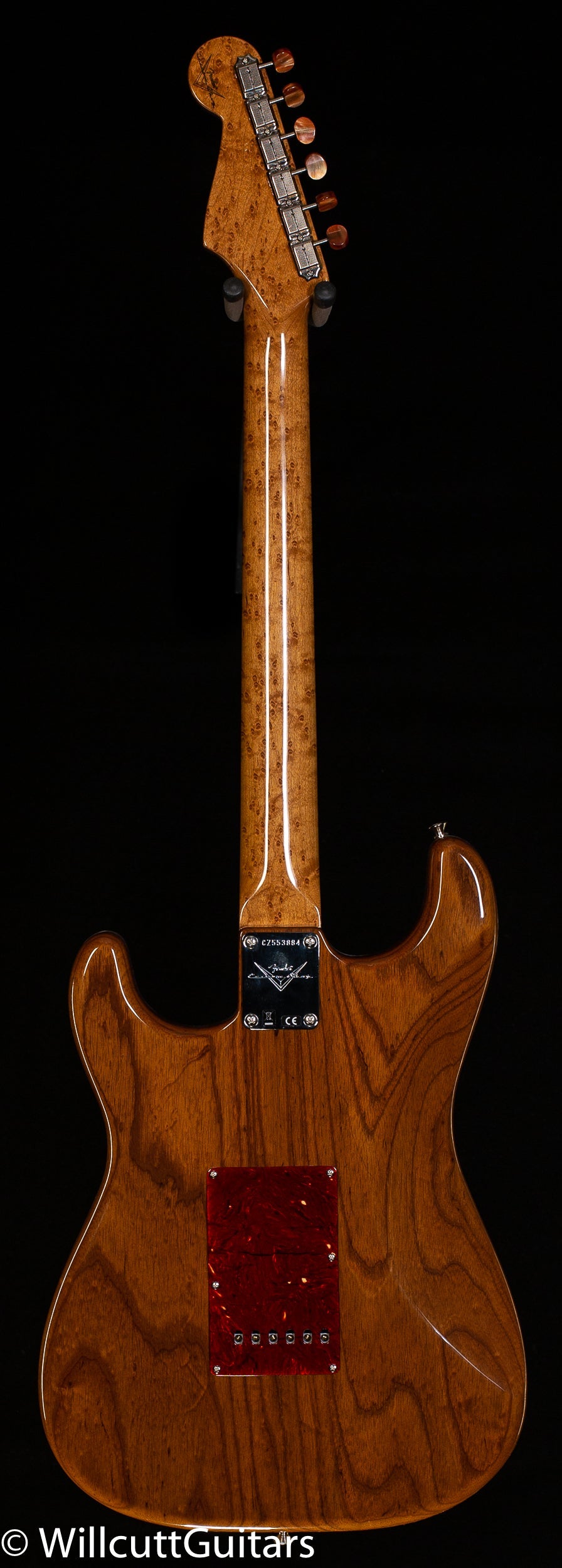 Fender Custom Shop Artisan Maple Burl Strat Antique Natural