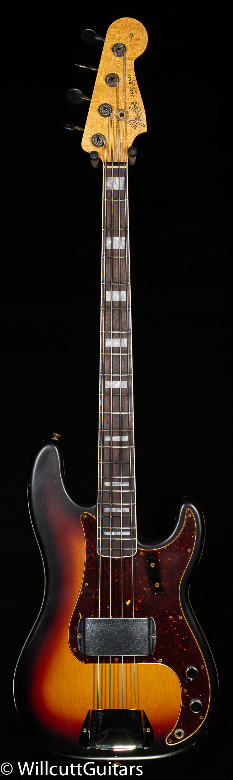 Fender Custom Shop Limited Edition P/J Bass Journeyman Relic 3-Color Sunburst Bass Guitar