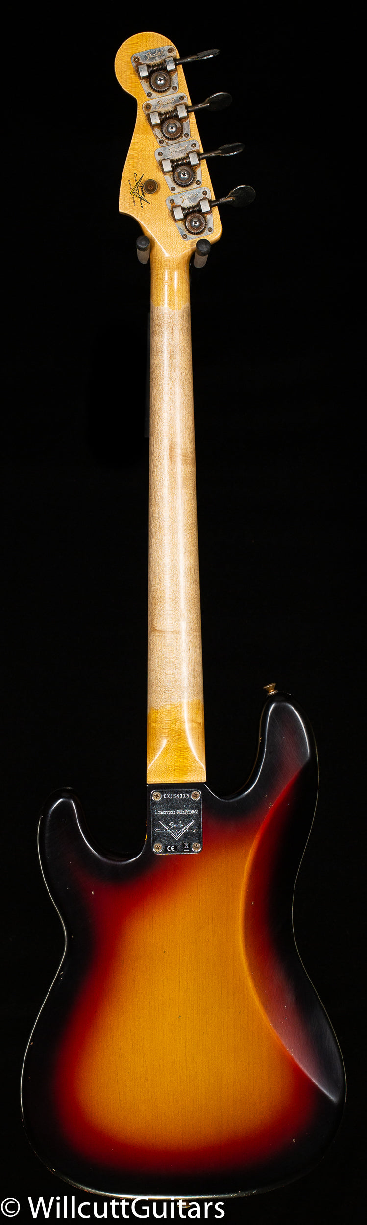 Fender Custom Shop Limited Edition P/J Bass Journeyman Relic 3-Color Sunburst Bass Guitar