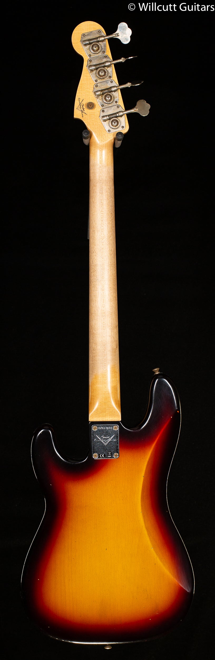 Fender Custom Shop '63 Precision Bass Relic Aged 3-tone Sunburst (059)
