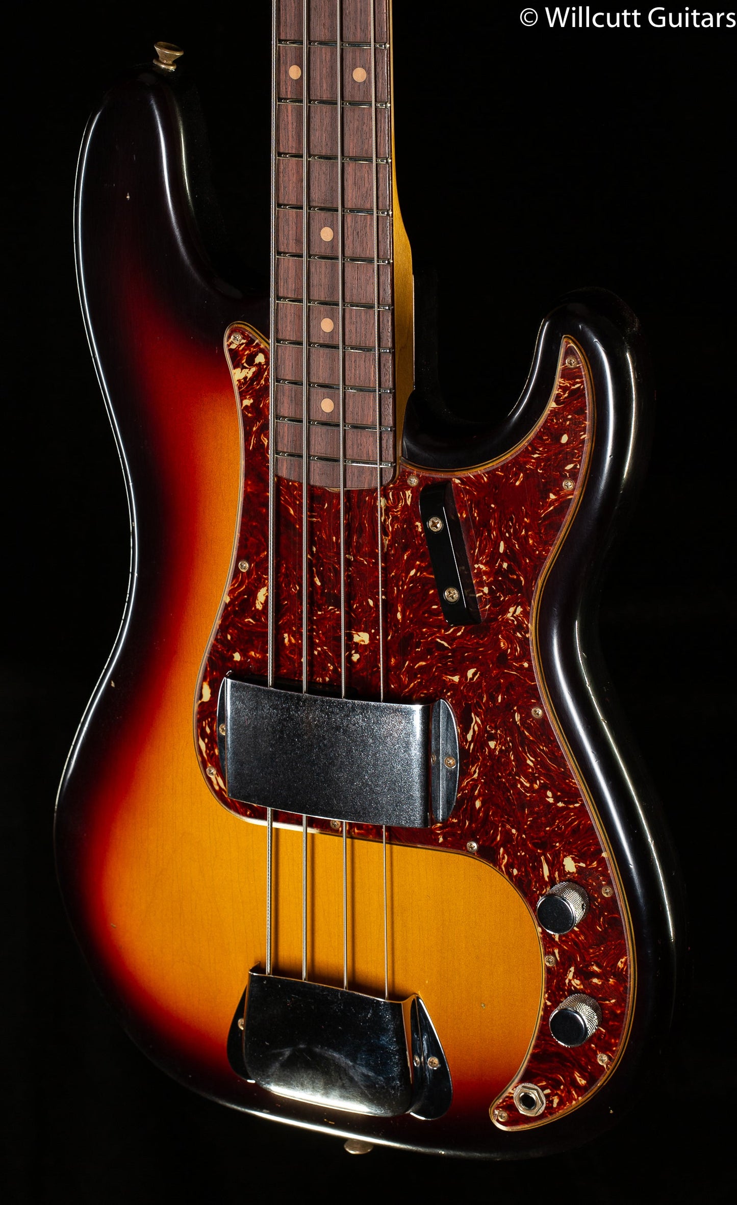 Fender Custom Shop '63 Precision Bass Relic Aged 3-tone Sunburst (059)