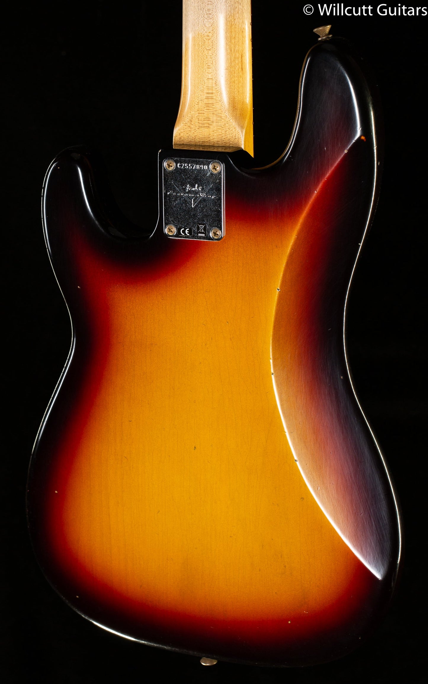 Fender Custom Shop '63 Precision Bass Relic Aged 3-tone Sunburst (059)