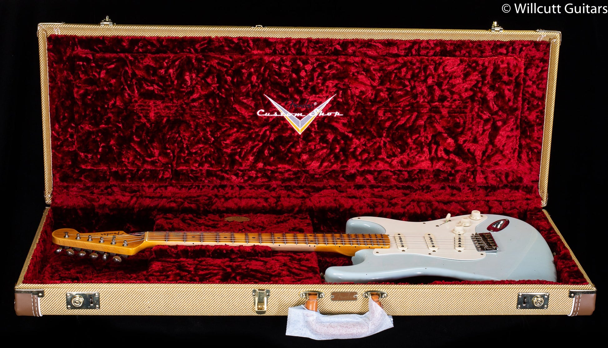 Fender Custom Shop Limited Edition '57 Stratocaster Journeyman Relic Aged Sonic Blue (463)