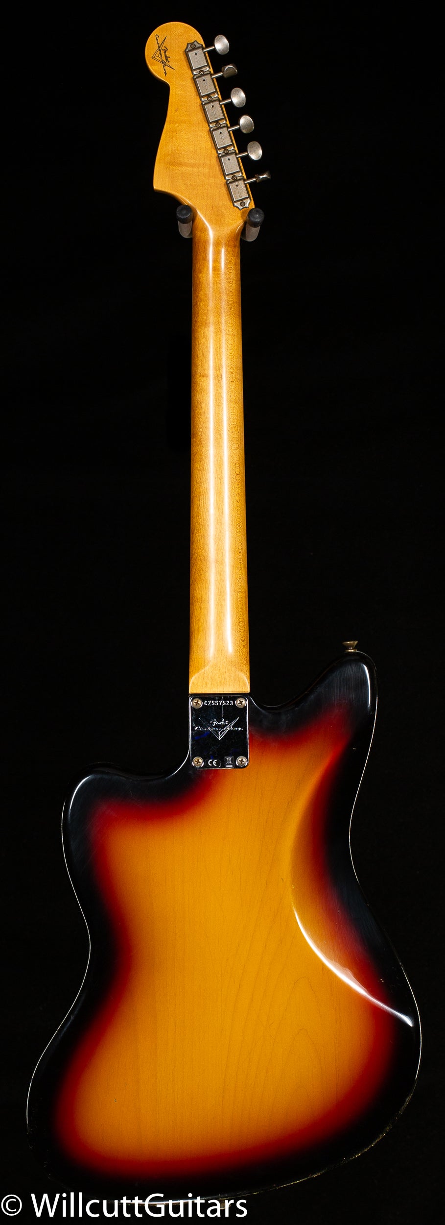 Fender Custom Shop 1962 Jazzmaster Journeyman Relic Aged 3-Tone Sunburst (523)