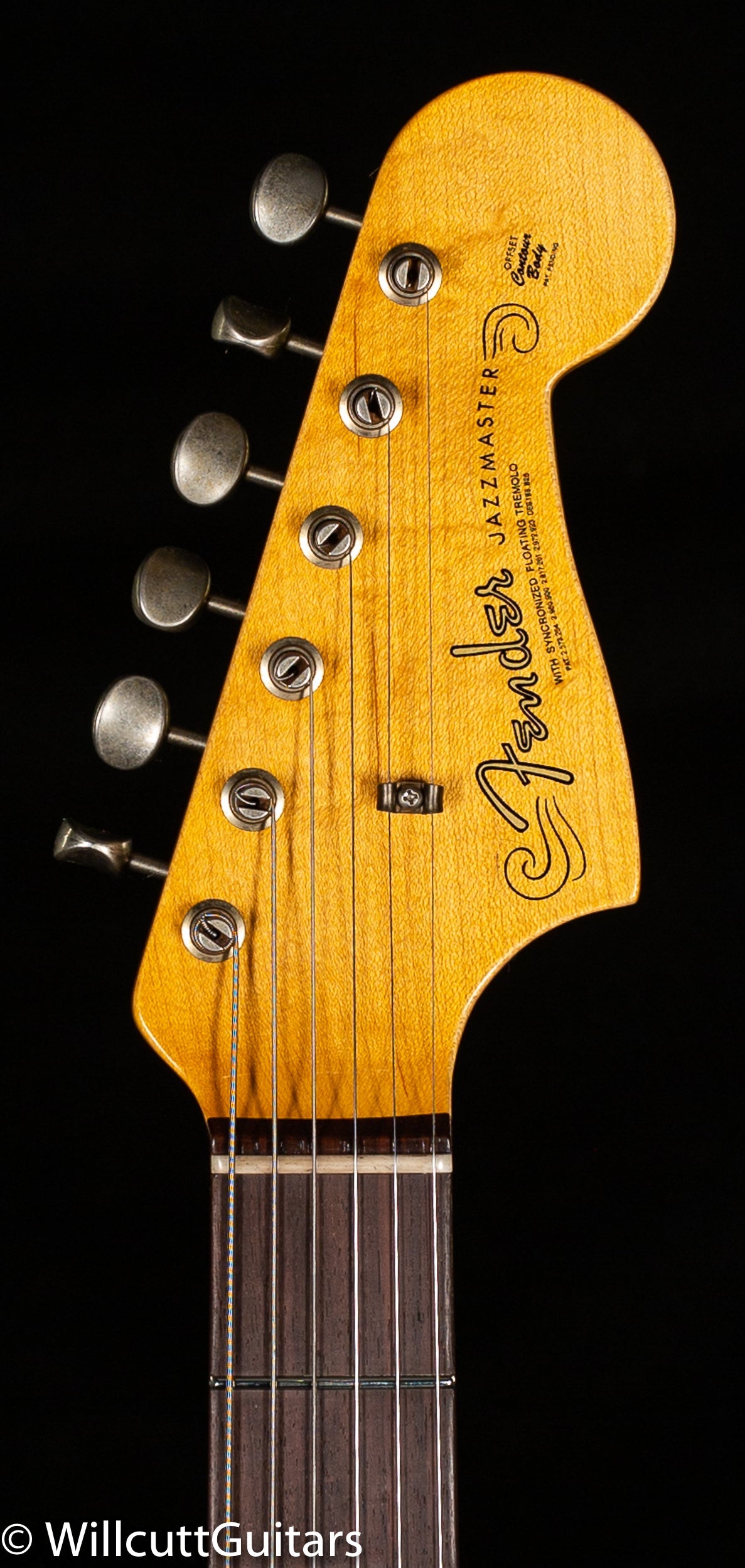 Fender Custom Shop 1962 Jazzmaster Journeyman Relic Aged 3-Tone Sunburst (523)