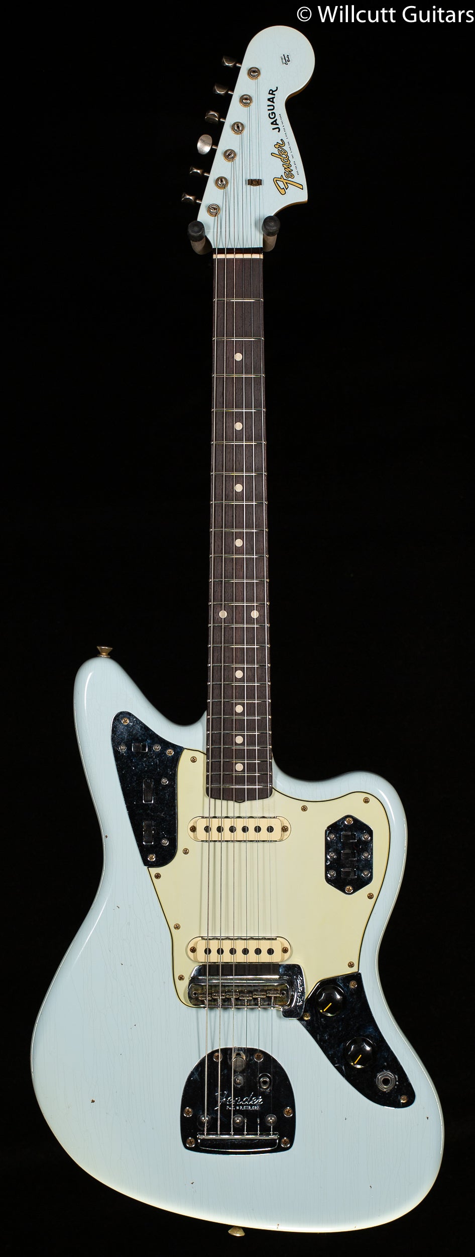Fender Custom Shop '63 Jaguar Journeyman Super Faded Aged Sonic Blue