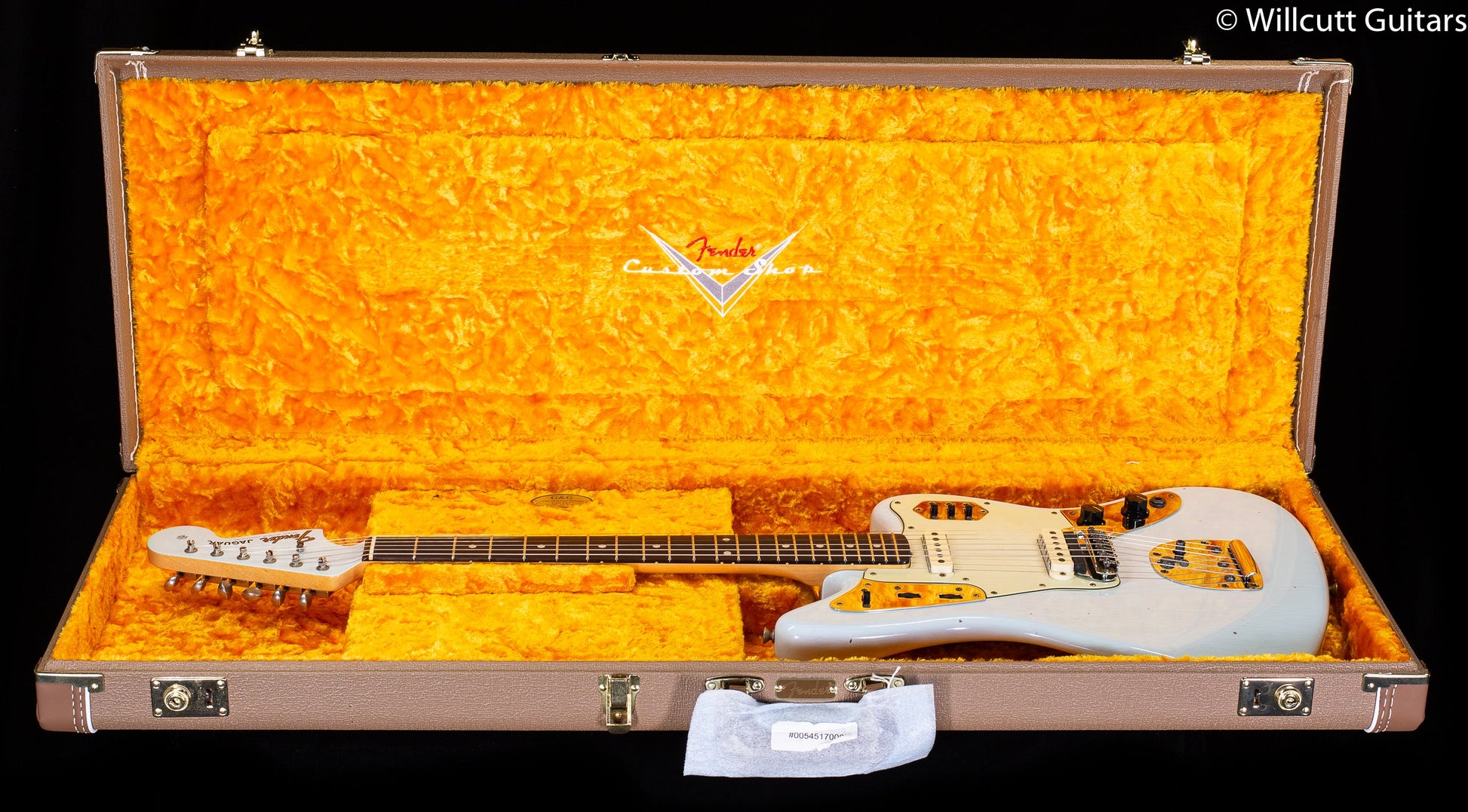 Fender Custom Shop '63 Jaguar Journeyman Super Faded Aged Sonic Blue