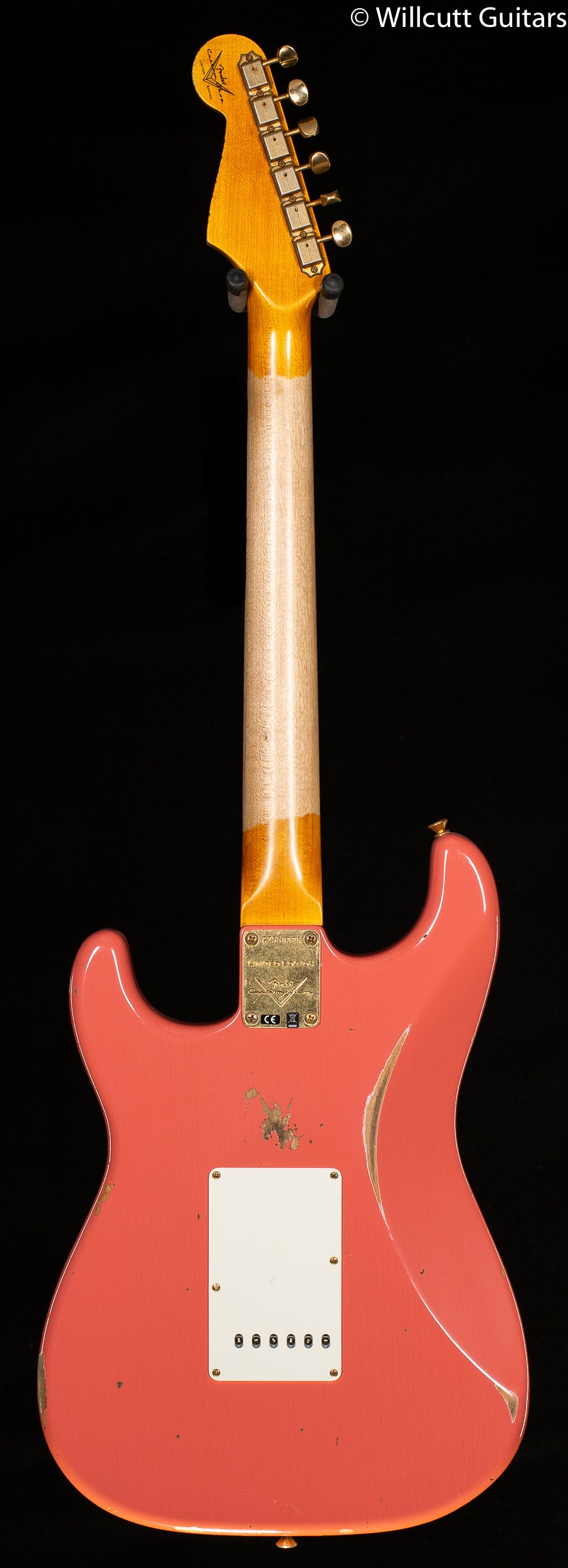 Fender Custom Shop Limited Edition 1962 Bone Tone Stratocaster Relic Faded Aged Tahitian Coral