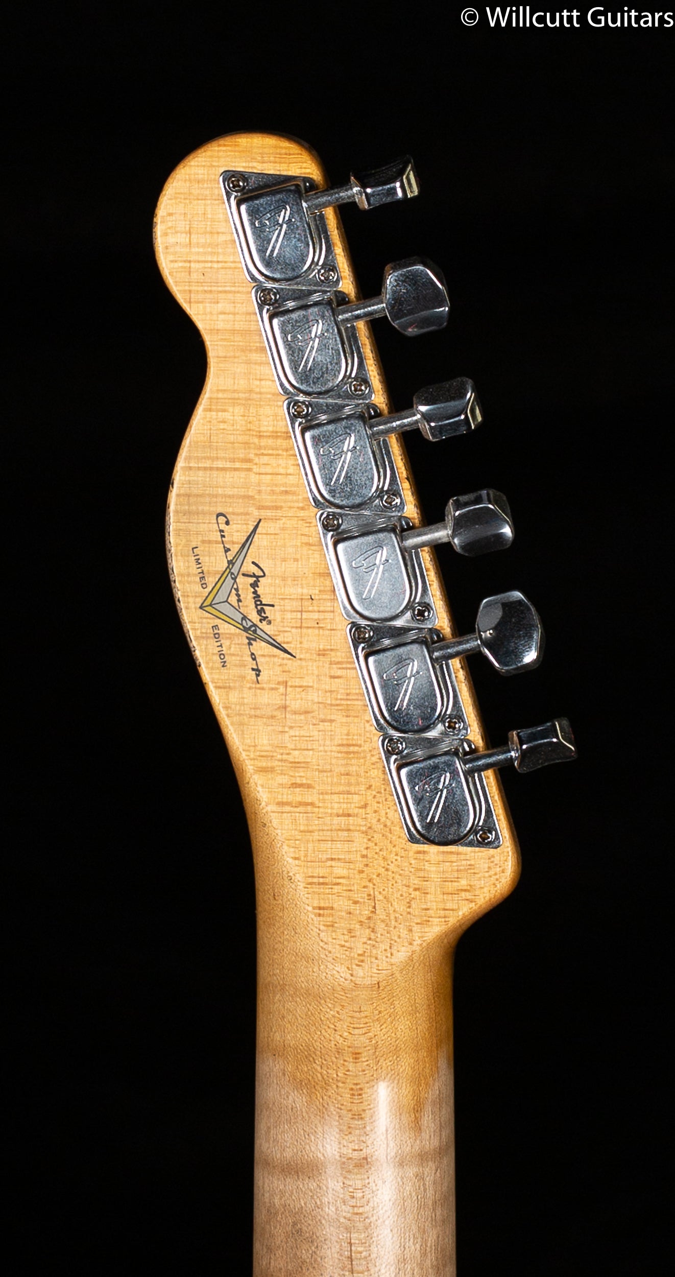 Fender Custom Shop Limited Edition 1972 Thinline Telecaster Relic Aged Blue Flower
