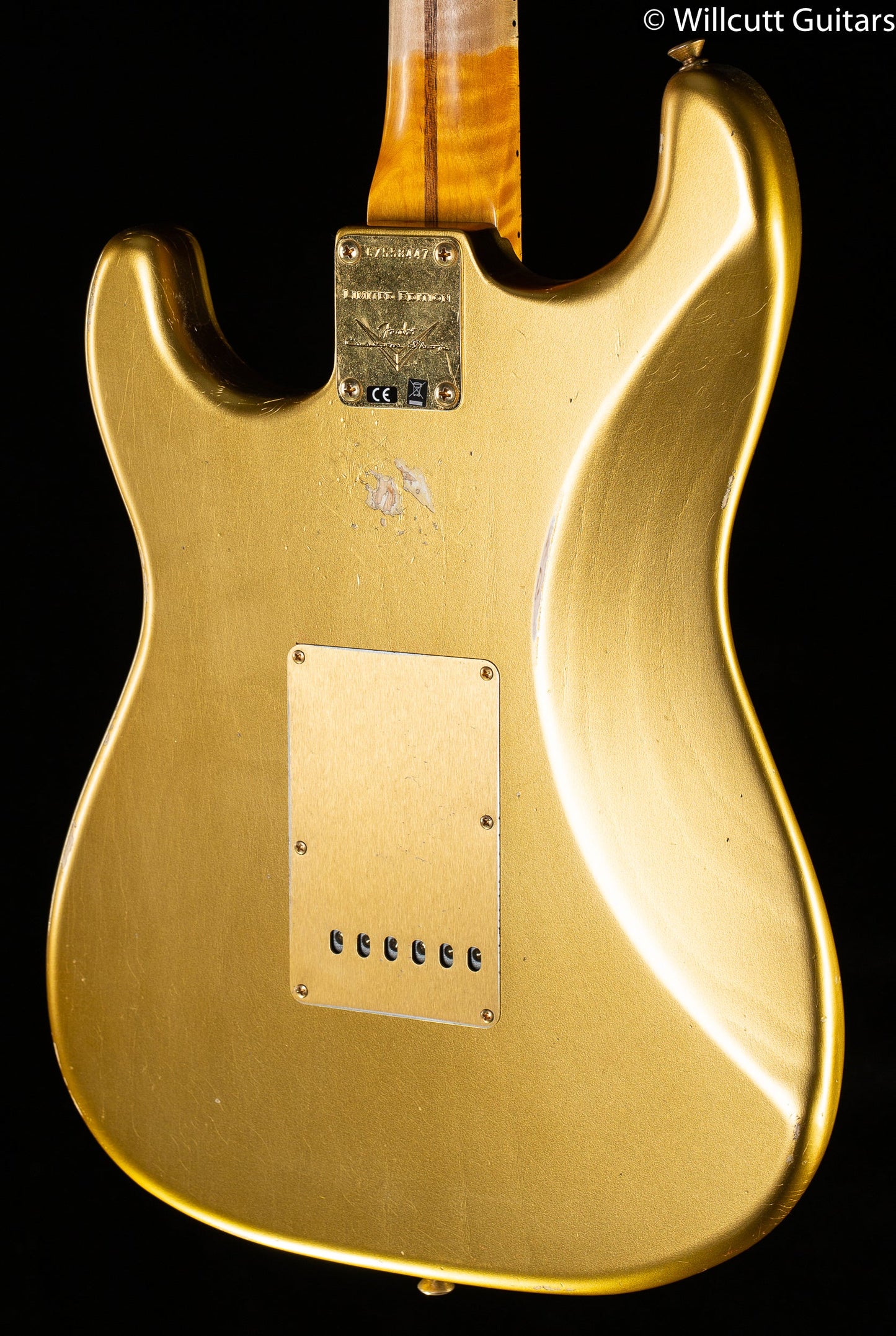 Fender Custom Shop '55 Bone Tone Strat Relic Aged HLE Gold