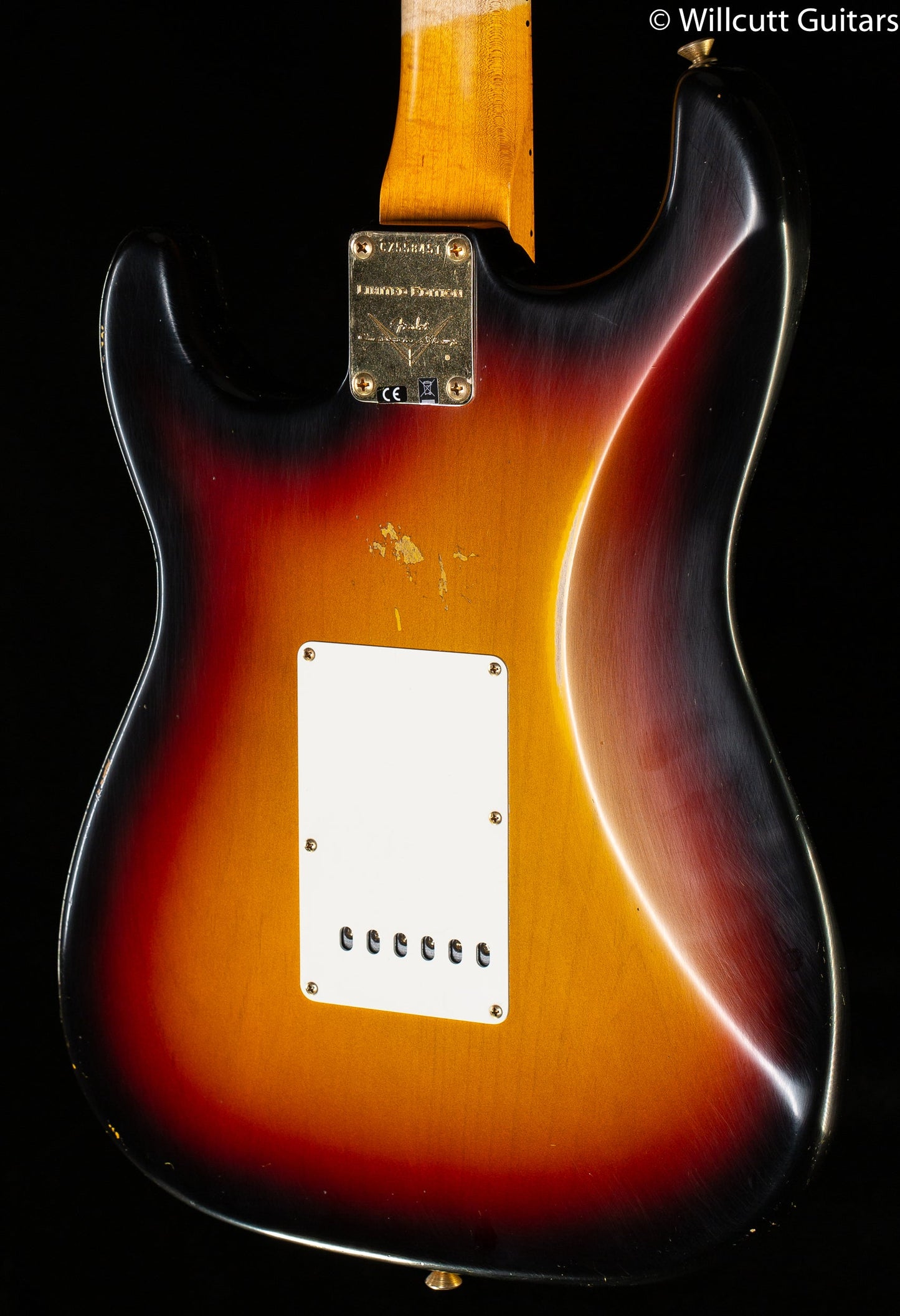 Fender Custom Shop LTD 1962 Bone Tone Stratocaster Relic 3-Color Sunburst (451)