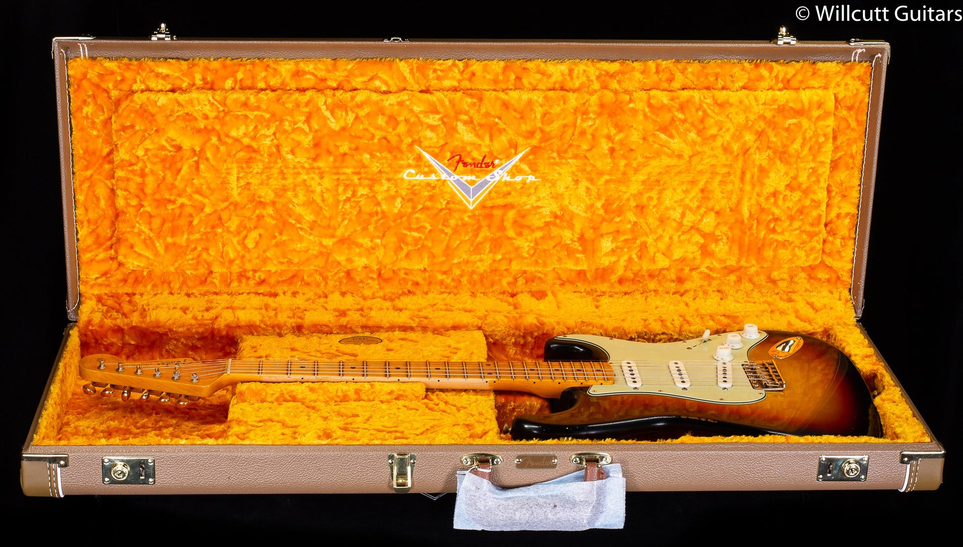Fender Custom Shop LTD 1962 Bone Tone Stratocaster Relic 3-Color Sunburst (451)