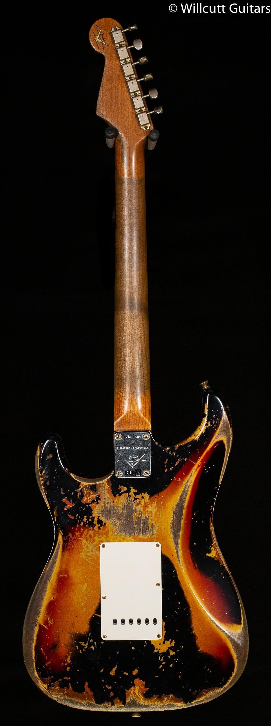 Fender Custom Shop LTD Roasted 1961 Stratocaster Super Heavy Relic Black/3-Tone Sunburst