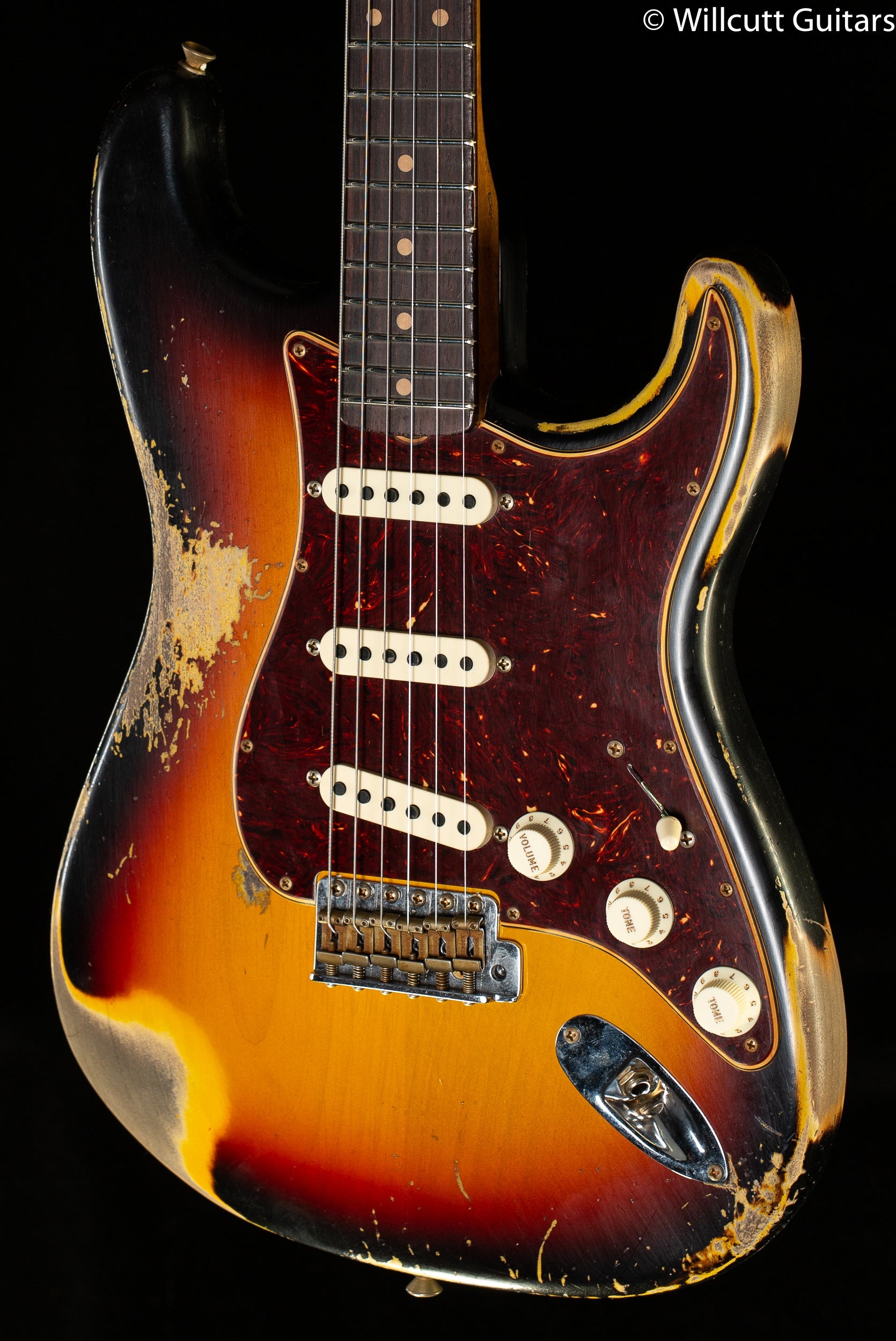 Fender Custom Shop LTD Roasted 1961 Stratocaster Super Heavy Relic 3-Sunburst