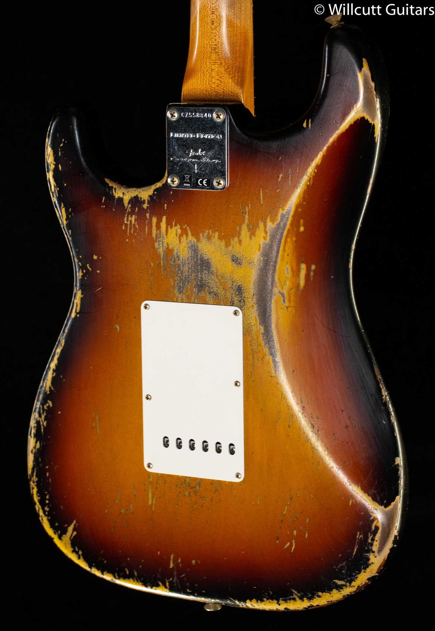 Fender Custom Shop LTD Roasted 1961 Stratocaster Super Heavy Relic 3-Sunburst