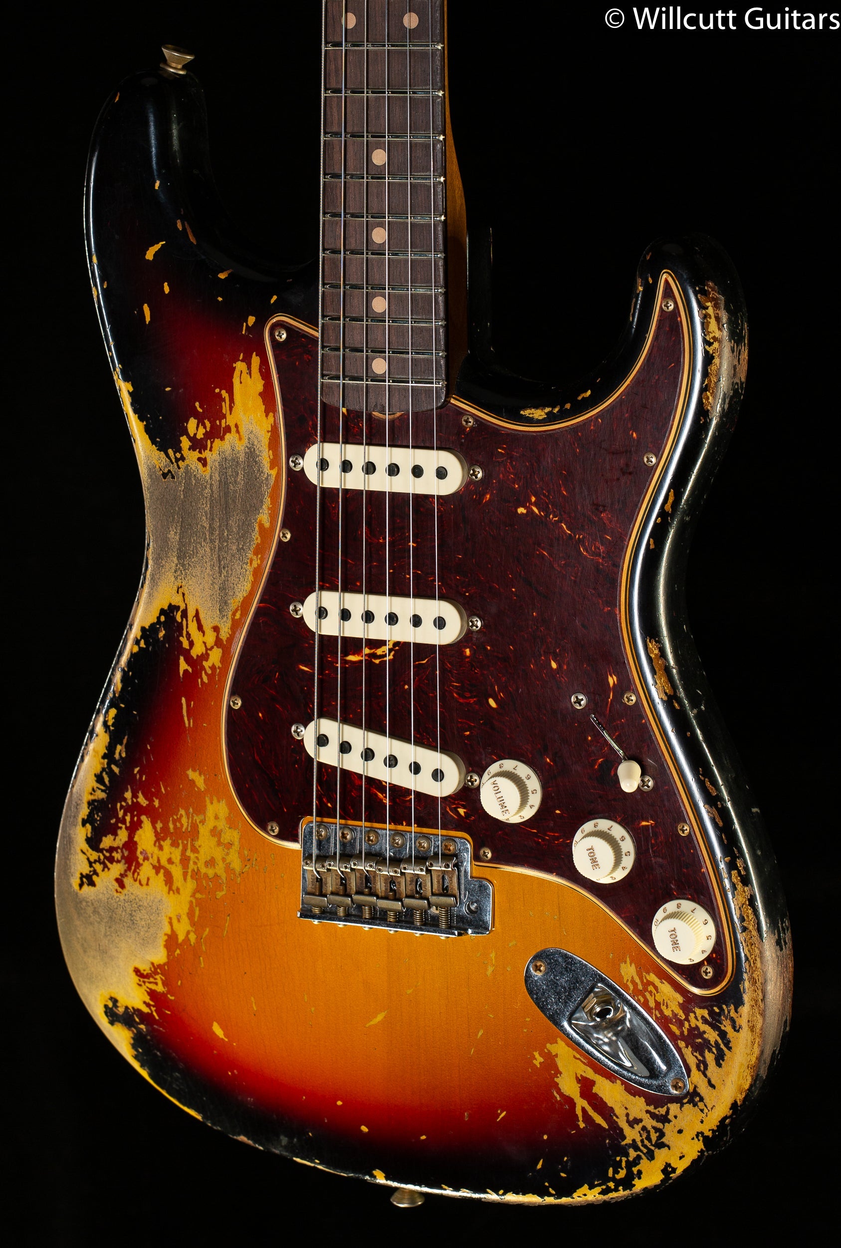Fender Custom Shop LTD Roasted 1961 Stratocaster Super Heavy Relic 3-Sunburst