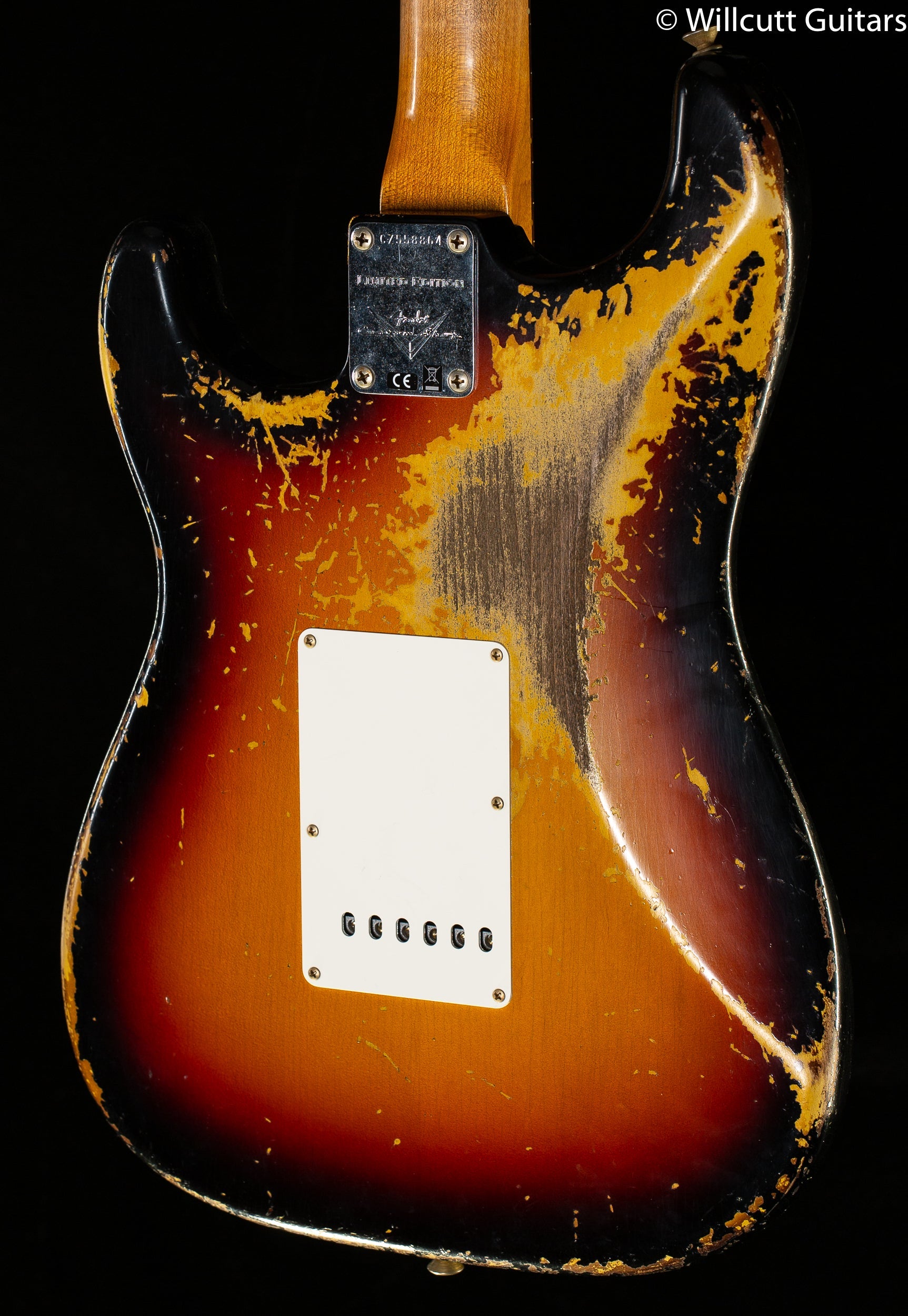 Fender Custom Shop LTD Roasted 1961 Stratocaster Super Heavy Relic 3-Sunburst
