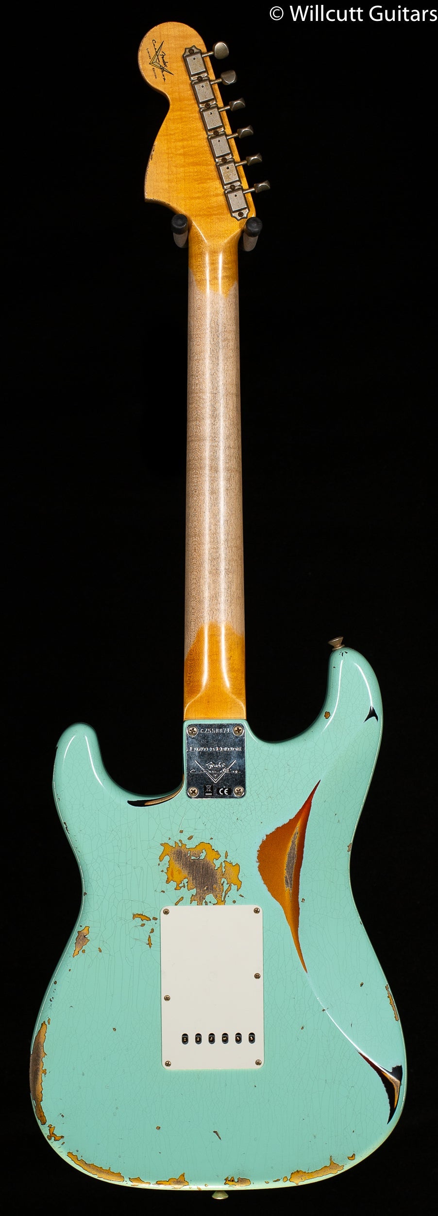 Fender Custom Shop LTD 67 Strat Heavy Relic Surf Green/ 3-Color Sunburst (871)