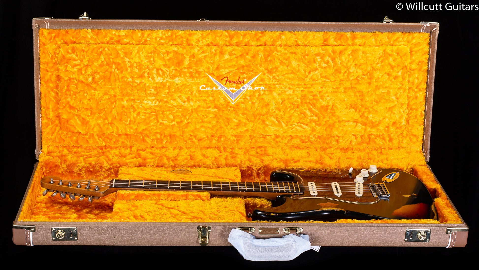 Fender Custom Shop LTD Roasted 1961 Stratocaster Super Heavy Relic Black/3-Tone Sunburst