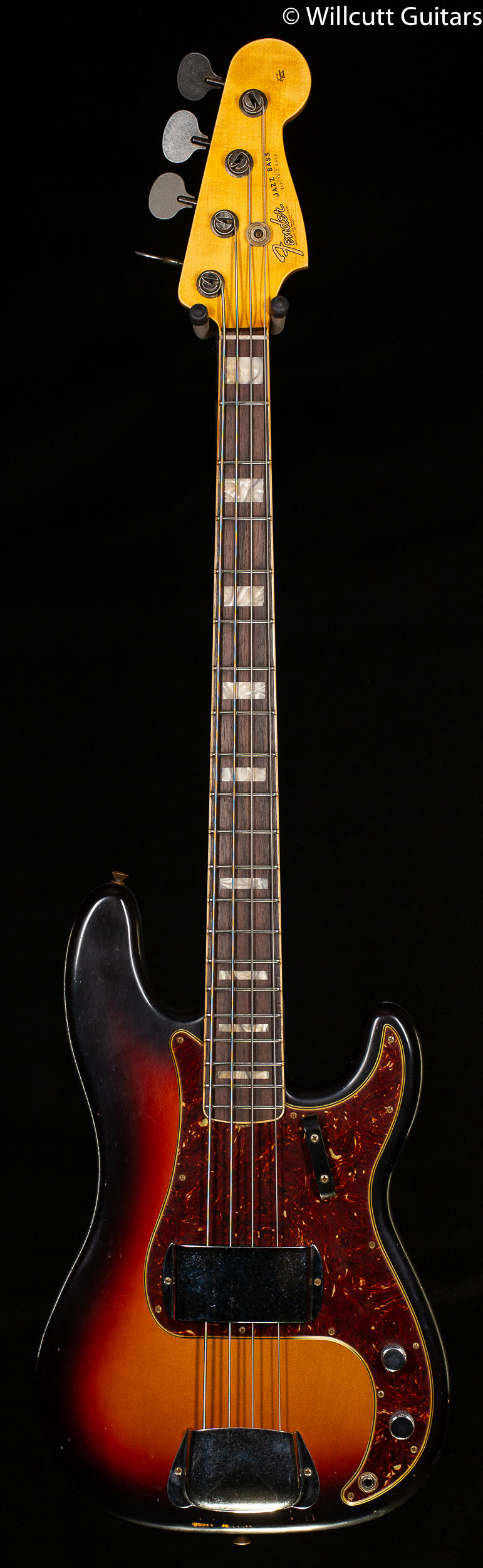 Fender Custom Shop Limited Edition P/J Bass Journeyman Relic 3-Color Sunburst Bass Guitar