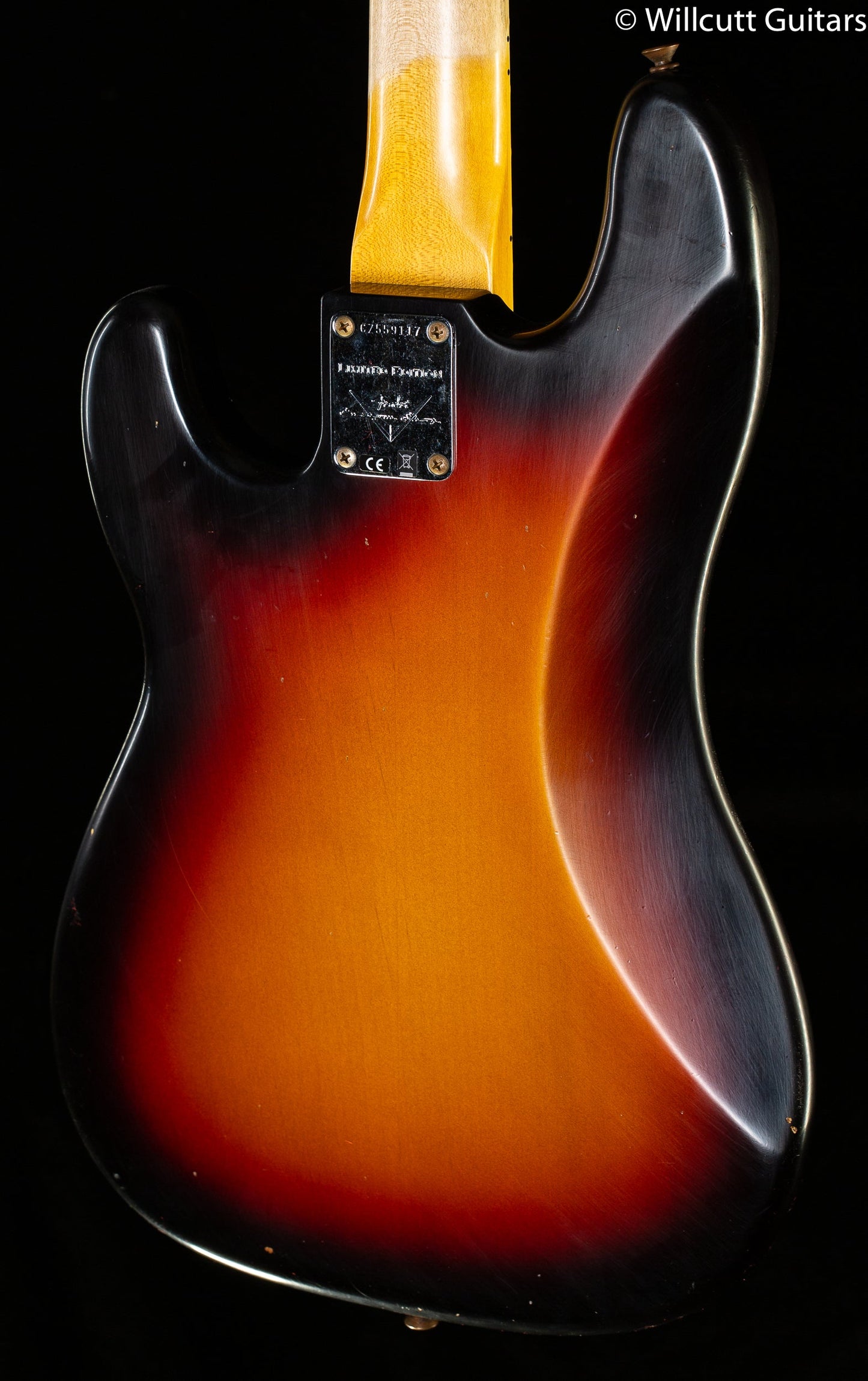 Fender Custom Shop Limited Edition P/J Bass Journeyman Relic 3-Color Sunburst Bass Guitar