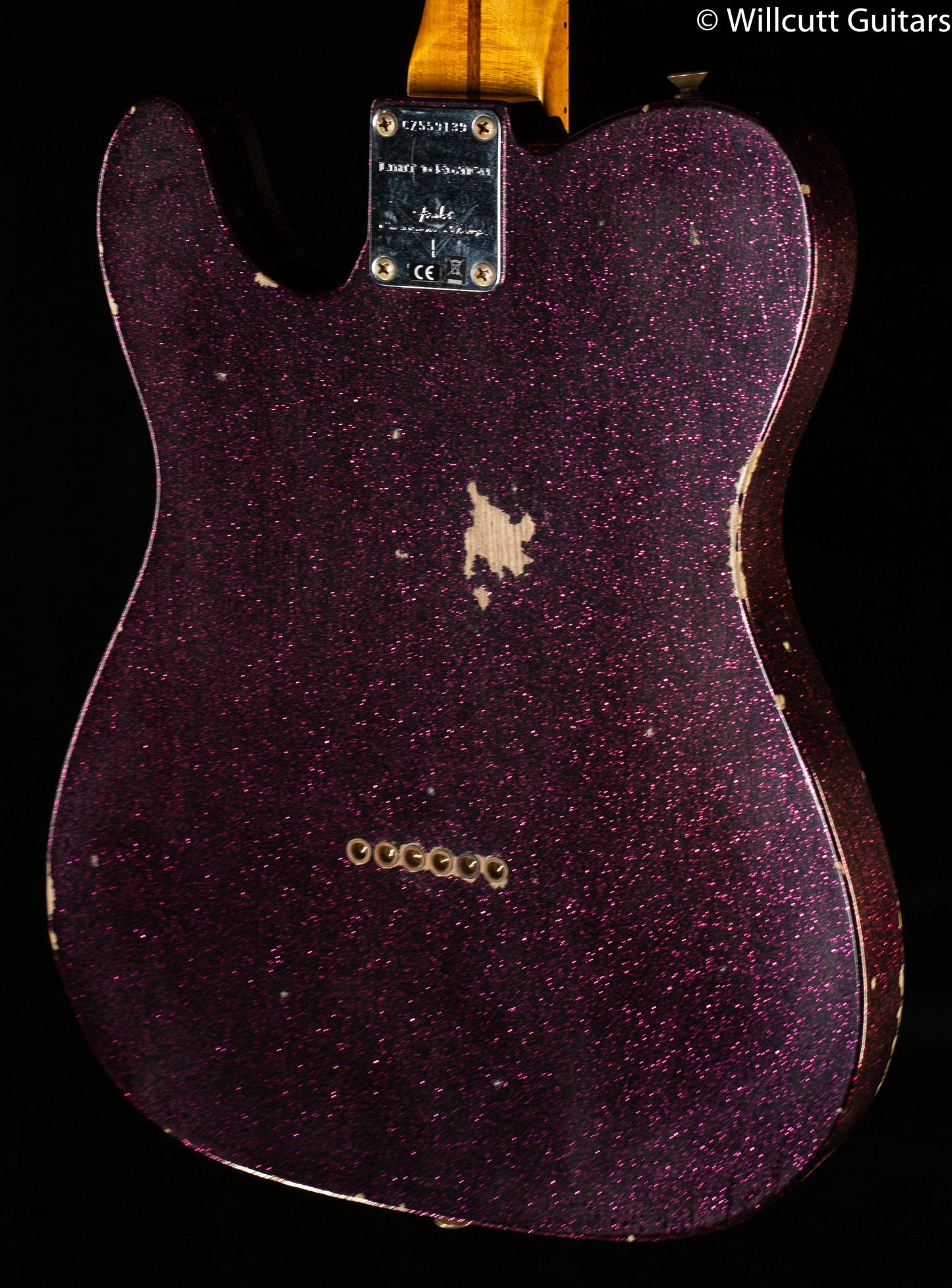 Fender Custom Shop LTD Caballo Tono Ligero Relic Magenta Sparkle