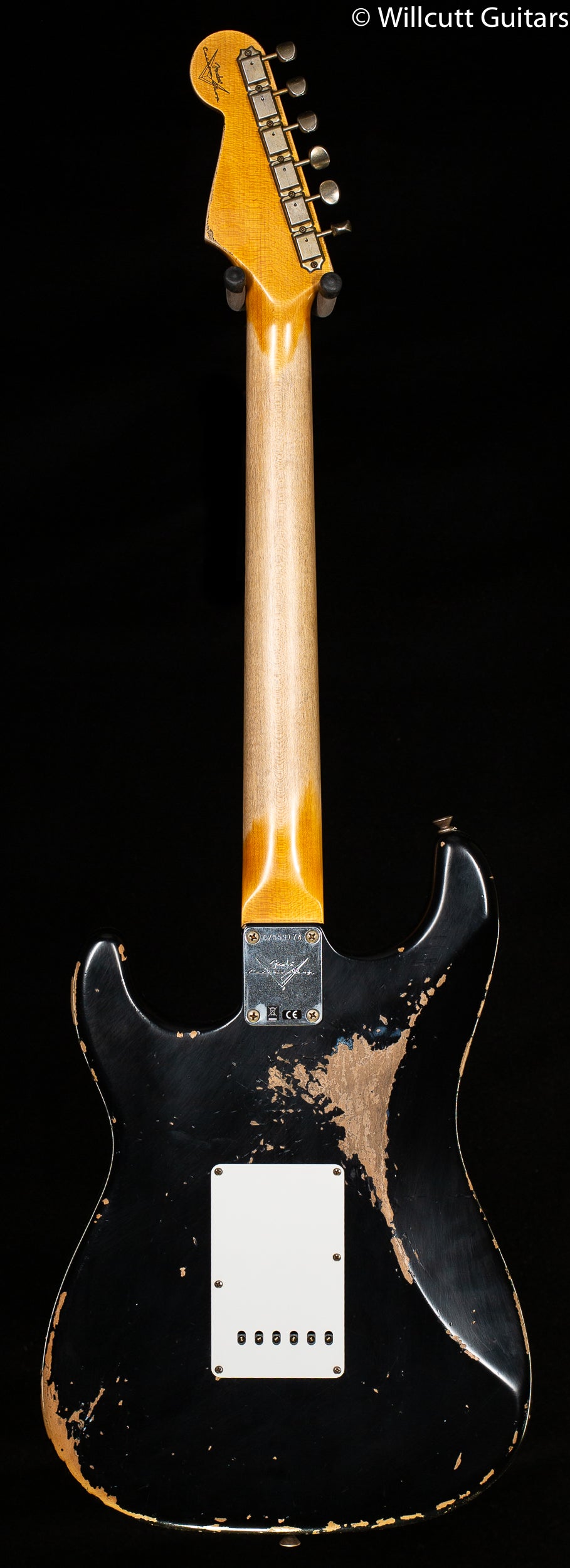 Fender Custom Shop 1960 Stratocaster Heavy Relic Aged Black (174)