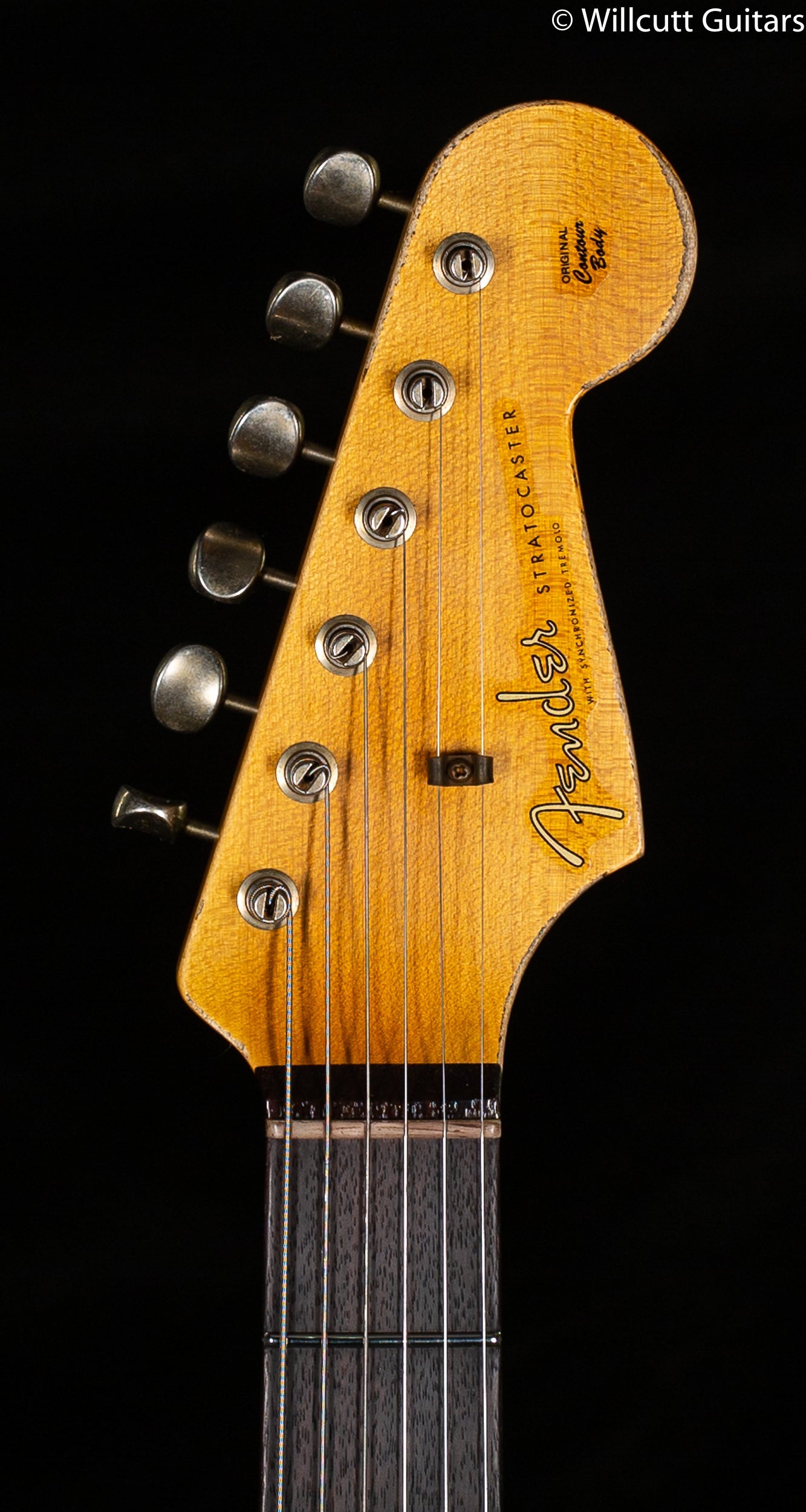 Fender Custom Shop 1960 Stratocaster Heavy Relic Aged Black (174)