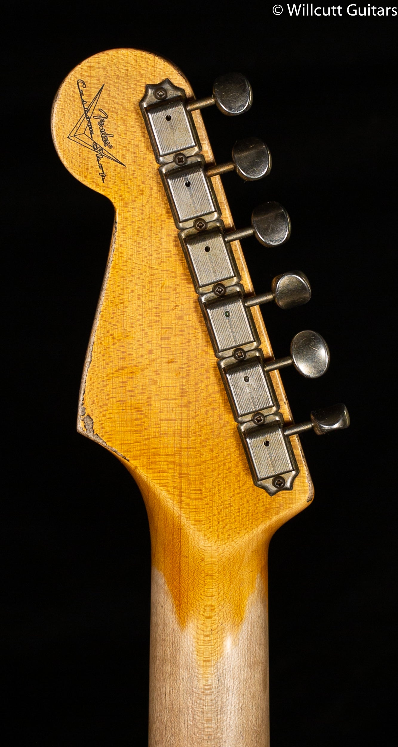 Fender Custom Shop 1960 Stratocaster Heavy Relic Aged Black (174)