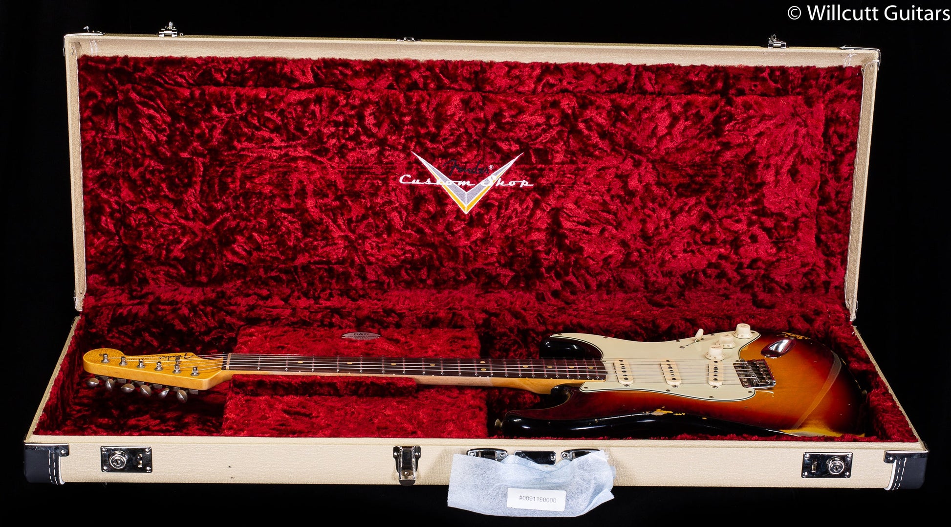 Fender Custom Shop LTD 63 Stratocaster Heavy Relic Aged 3-Tone Sunburst