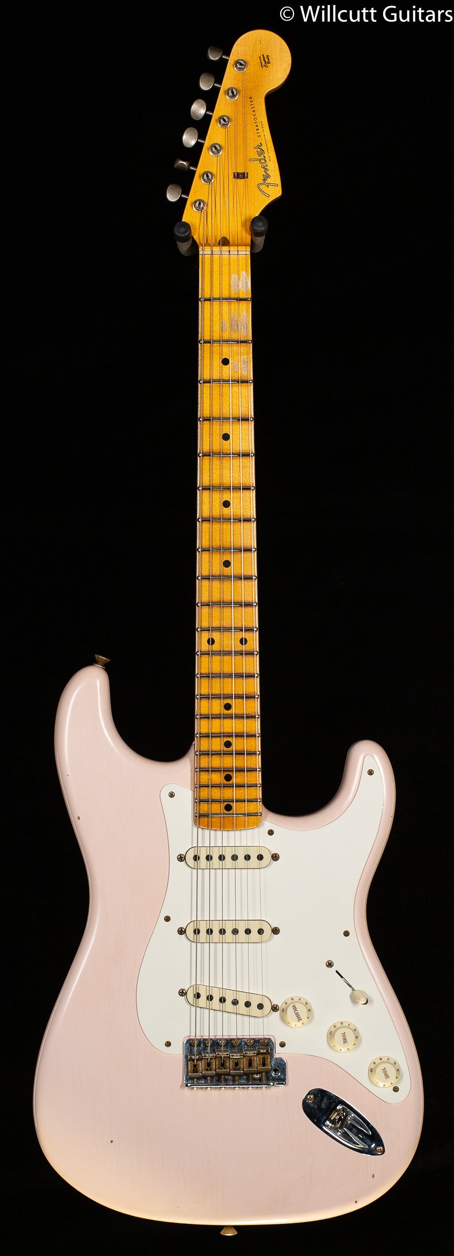 Fender Custom Shop LTD '57 Stratocaster Journeyman Relic Super Faded Aged Shell Pink