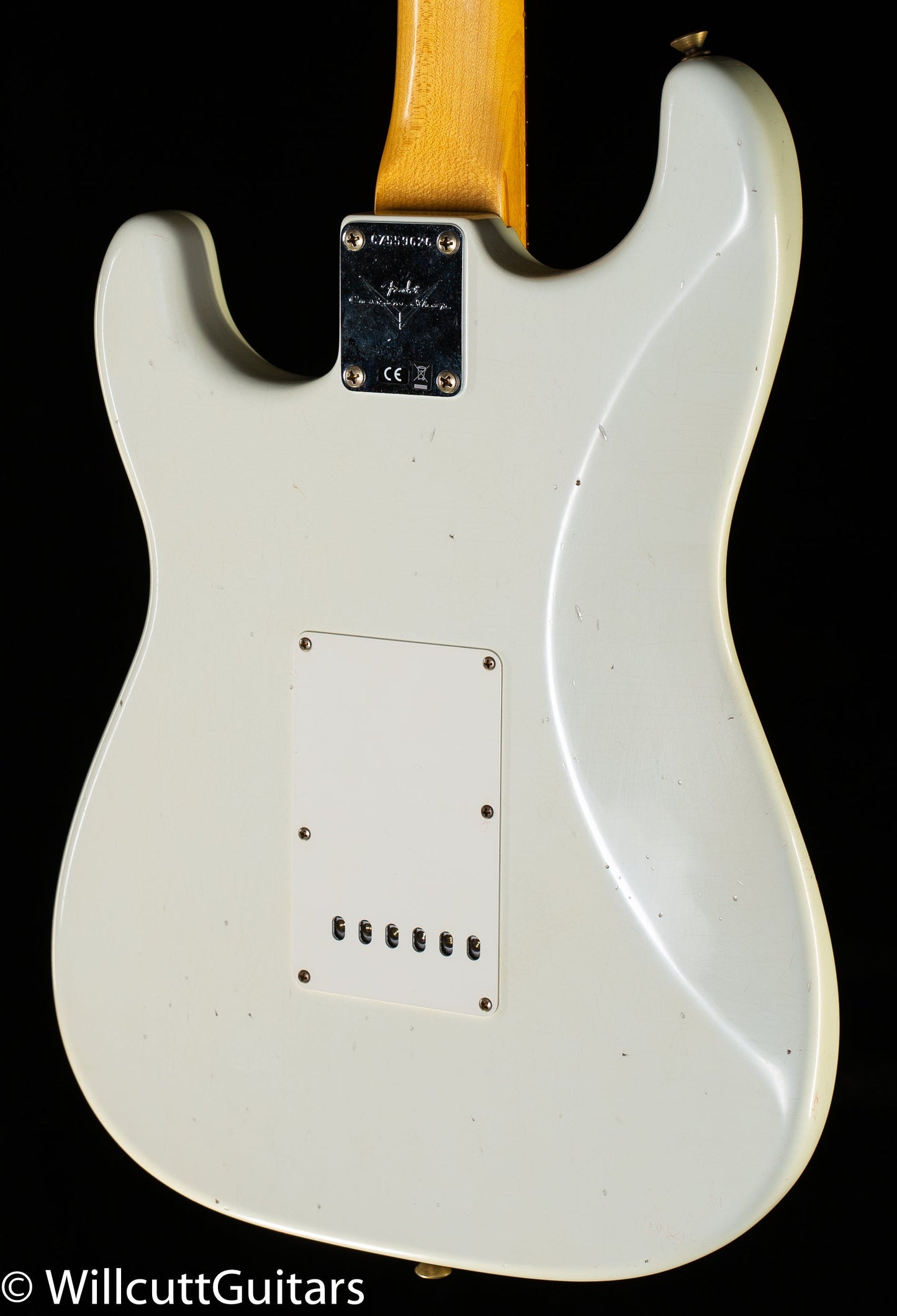 Fender Custom Shop '64 Stratocaster Journeyman Relic Aged Olympic White (626)