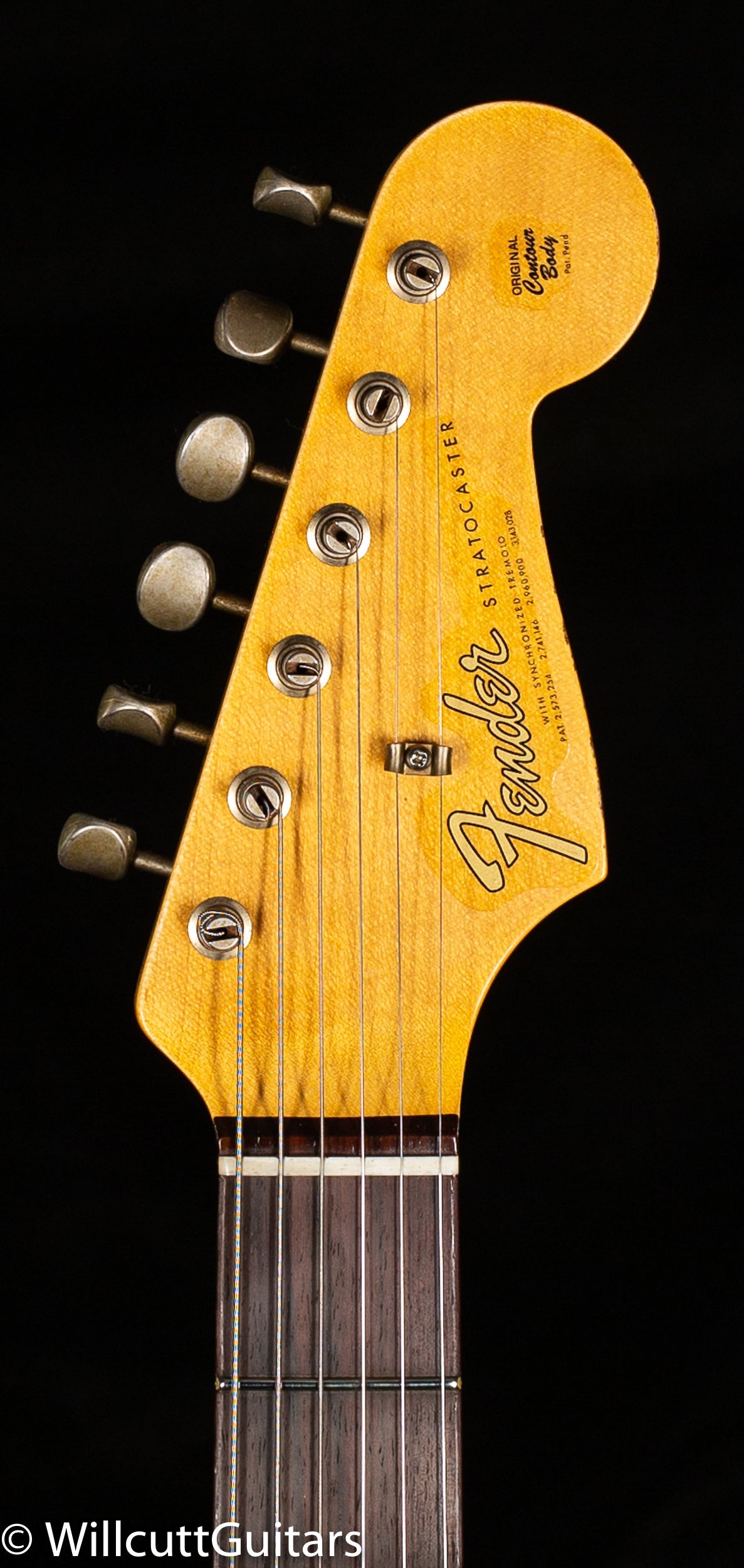 Fender Custom Shop '64 Stratocaster Journeyman Relic Aged Olympic White (626)