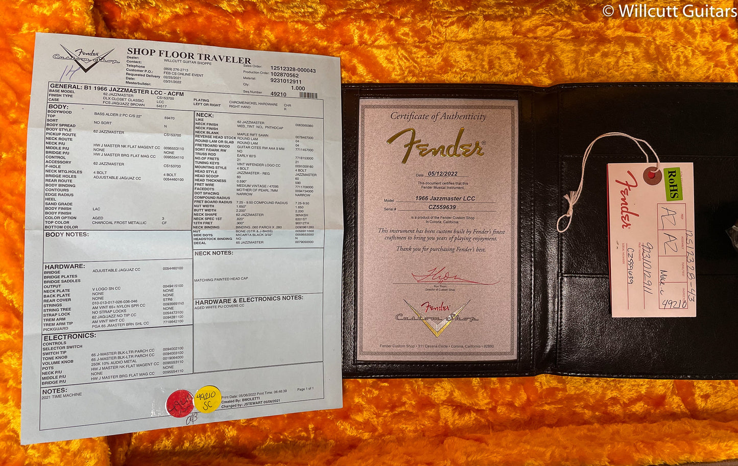 Fender B1 1966 JAZZMASTER LCC - ACFM (639)