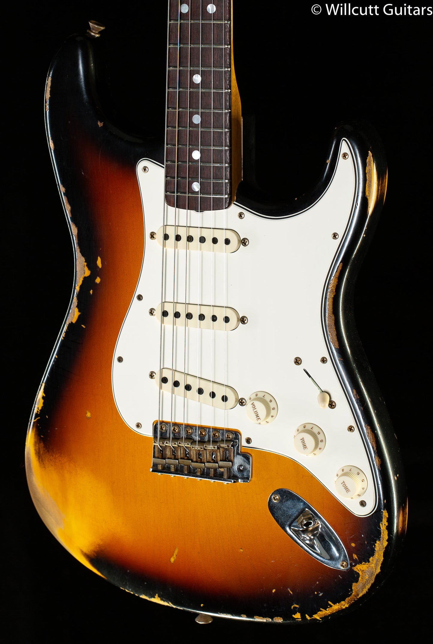 Fender Custom Shop 1967 Stratocaster Heavy Relic Faded Aged 3-Tone Sunburst