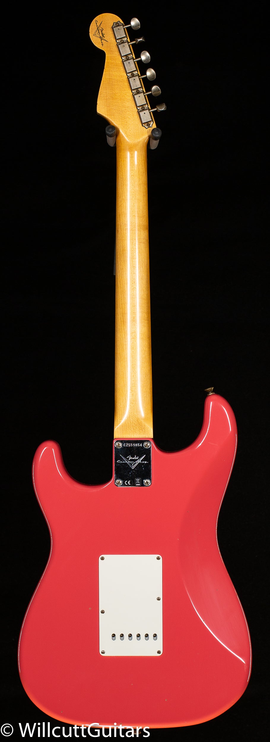 Fender Custom Shop 1964 Stratocaster Journeyman Relic Faded Aged Fiesta Red (854)
