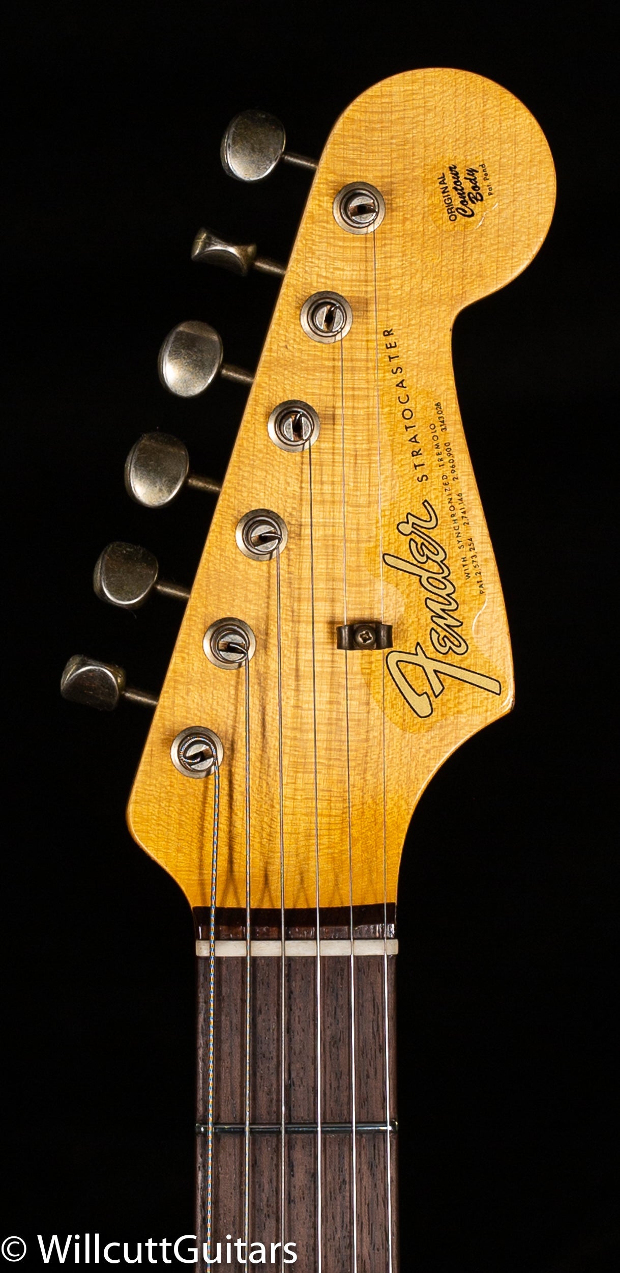 Fender Custom Shop 1964 Stratocaster Journeyman Relic Faded Aged Fiesta Red (854)