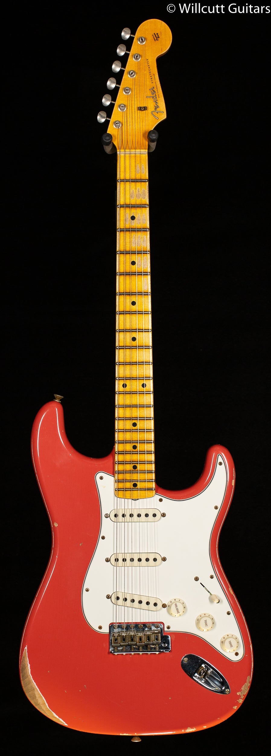 Fender Custom Shop LTD 1962 Stratocaster Maple Relic Aged Tahitian Coral (241)