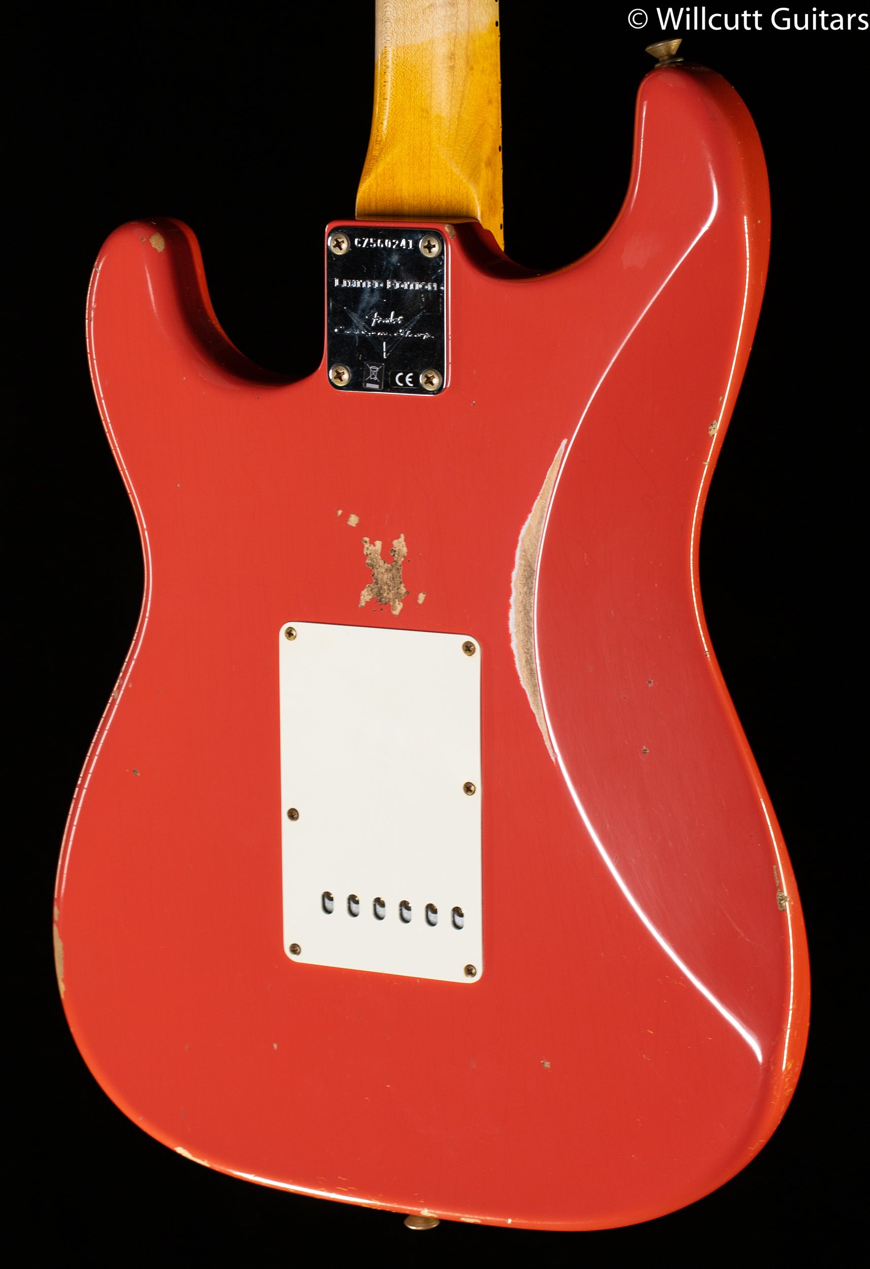 Fender Custom Shop LTD 1962 Stratocaster Maple Relic Aged Tahitian Coral (241)