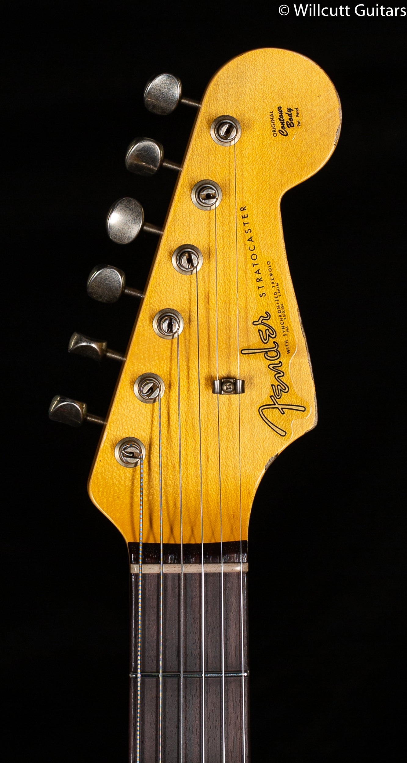 Fender Custom Shop Limited 1963 Stratocaster Heavy Relic Aged Fiesta Red (343)