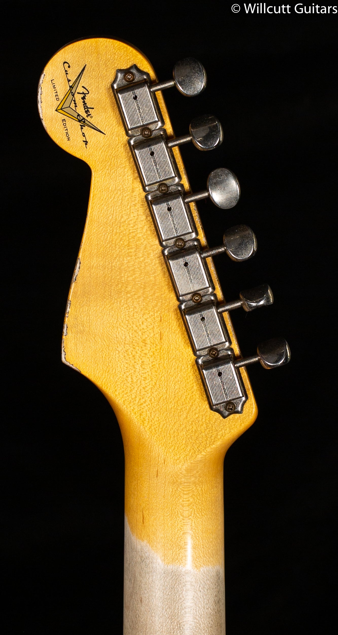 Fender Custom Shop Limited 1963 Stratocaster Heavy Relic Aged Fiesta Red (343)