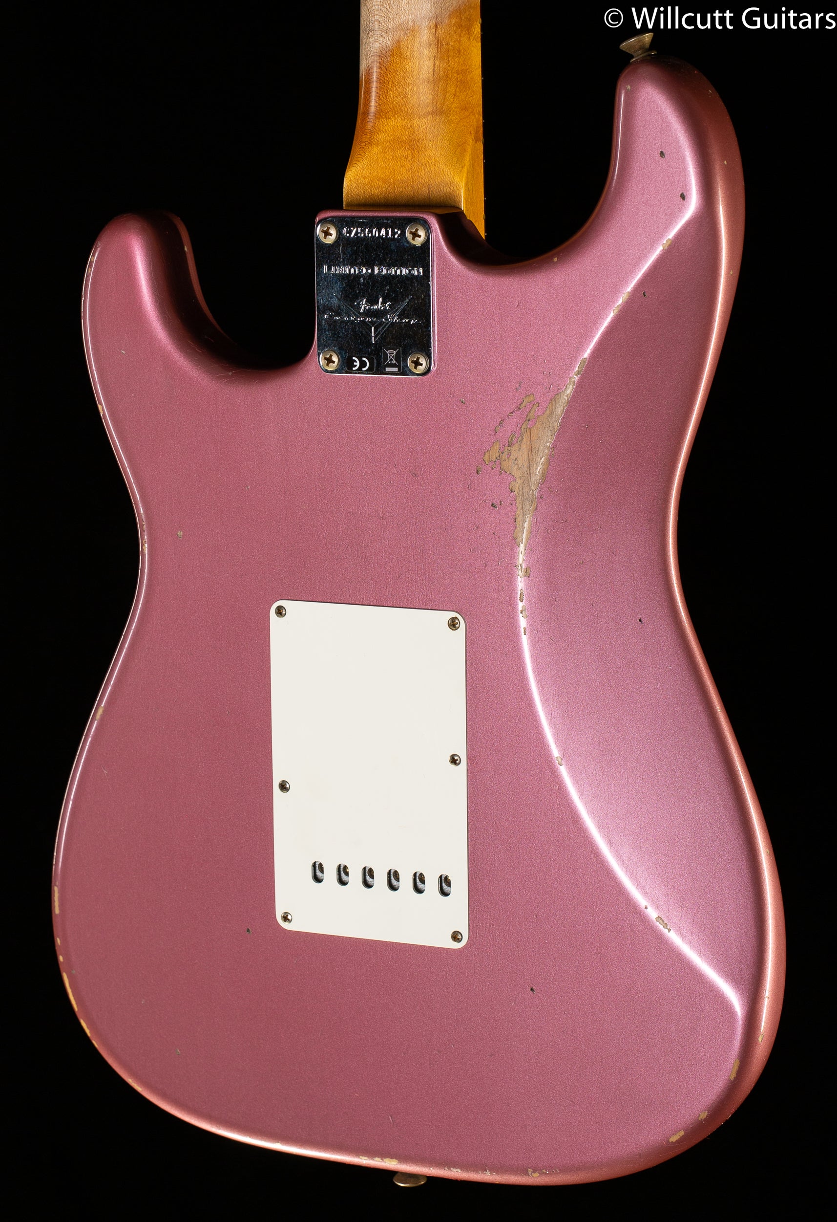 Fender Custom Shop LTD Late 1964 Stratocaster Aged Burgundy Mist Metallic (412)