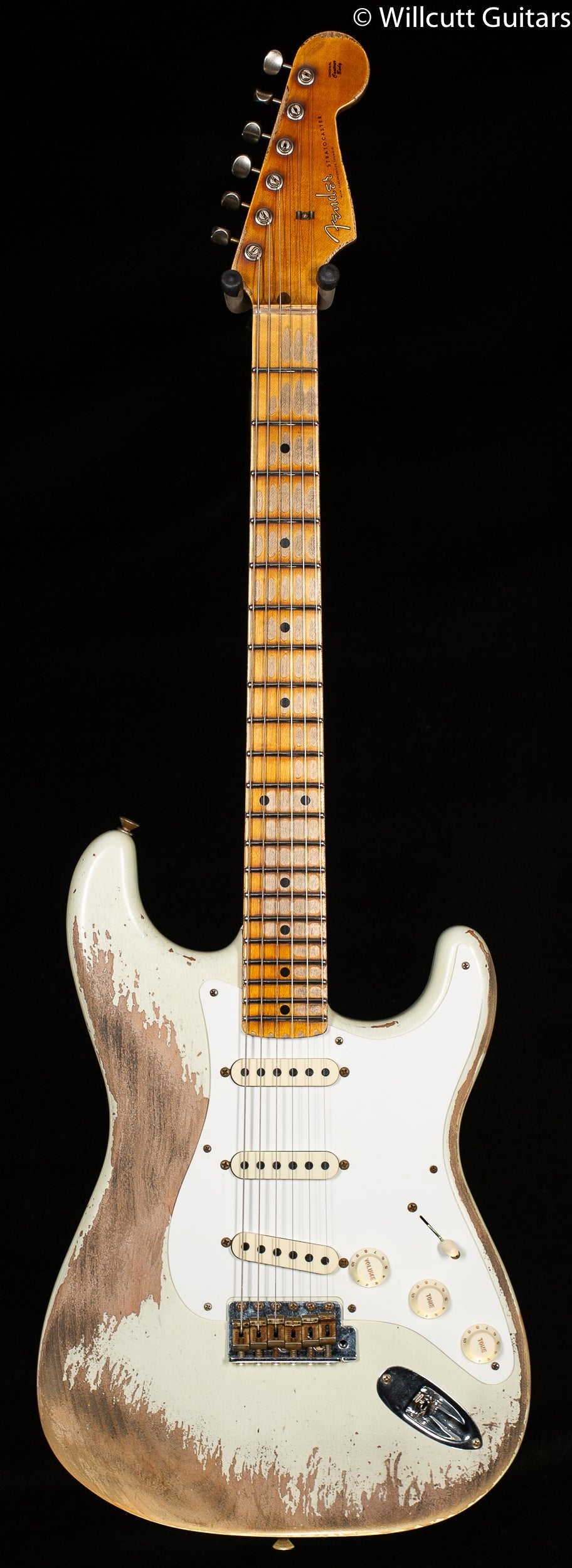 Fender Custom Shop Limited Edition '56 Stratocaster Super Heavy Relic Aged India Ivory (509)