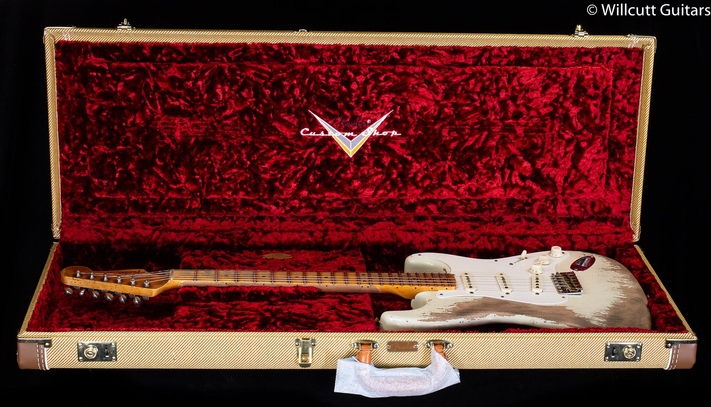 Fender Custom Shop Limited Edition '56 Stratocaster Super Heavy Relic Aged India Ivory (509)