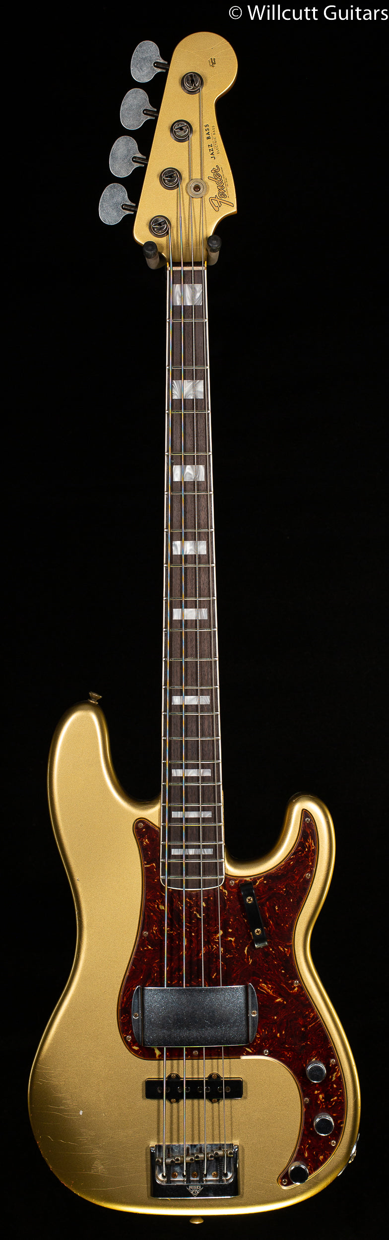 Fender Custom Shop LTD Precision Bass Special Journeyman Relic Aged Aztec Gold (521)