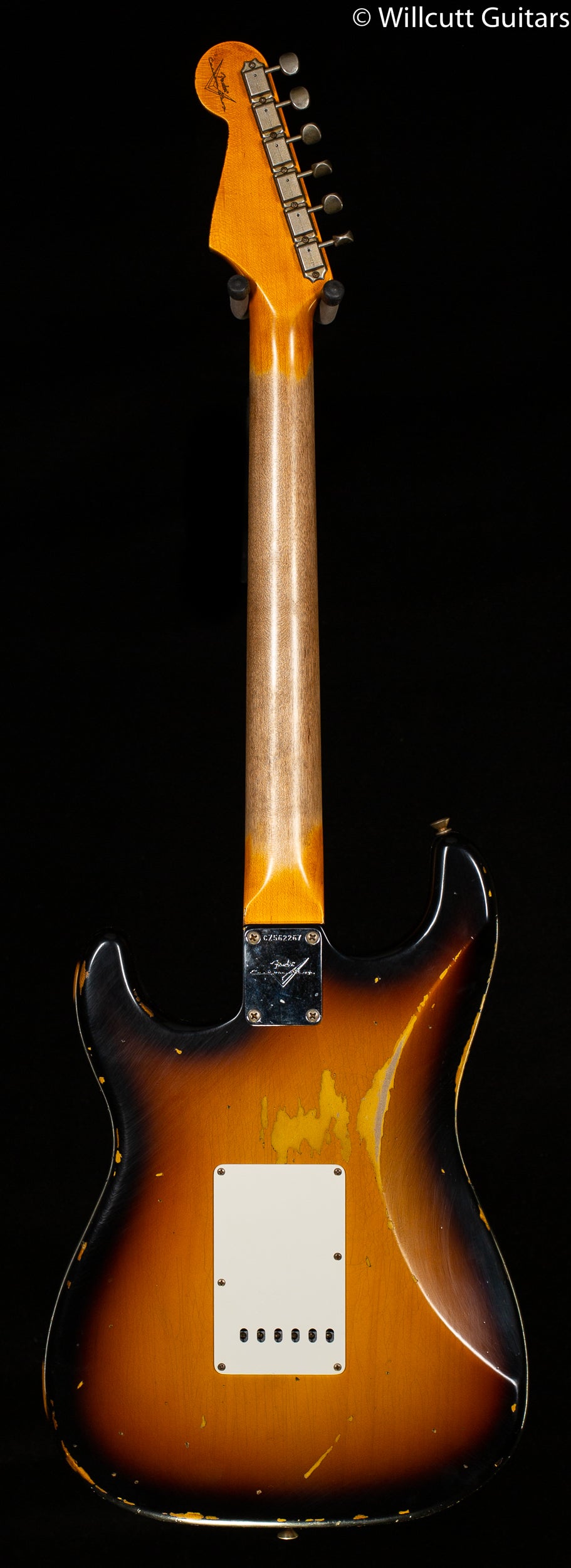 Fender Custom Shop 1961 Stratocaster Heavy Relic Super Faded Aged 3-Color Sunburst (267)