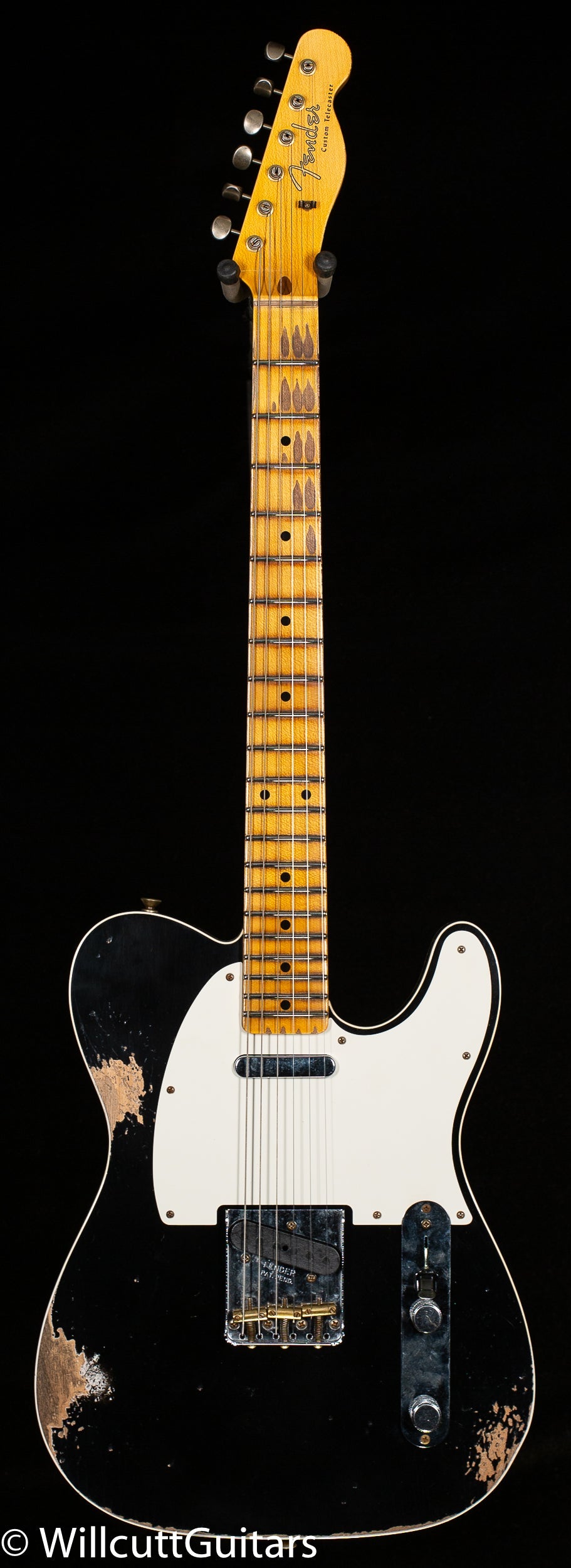 Fender Custom Shop 59 Telecaster Custom Relic Aged Black (274)
