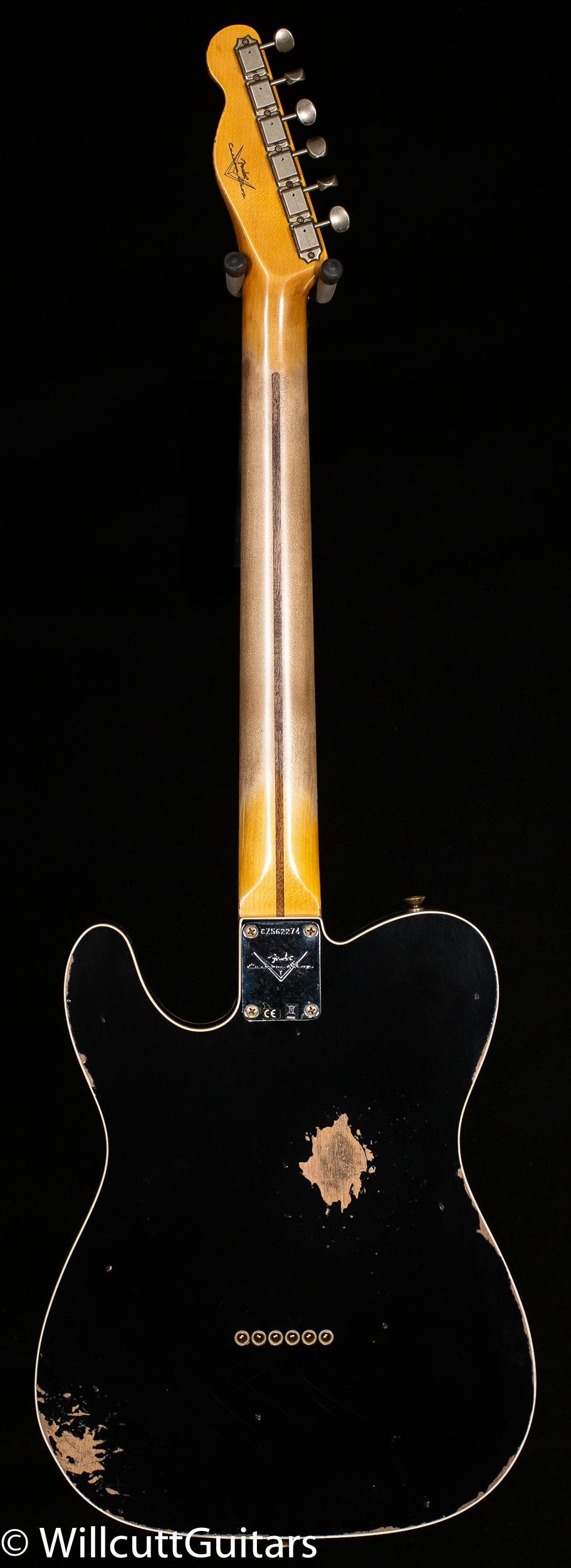 Fender Custom Shop 59 Telecaster Custom Relic Aged Black (274)