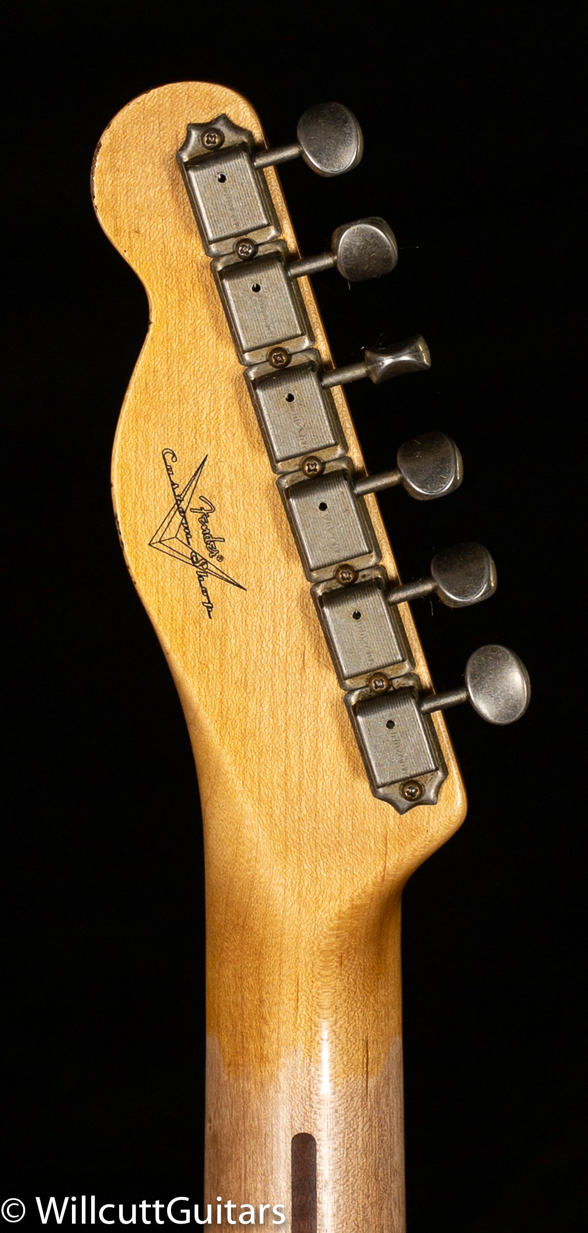Fender Custom Shop 1958 Telecaster Journeyman Relic Wide-fade 3-color Sunburst (542)