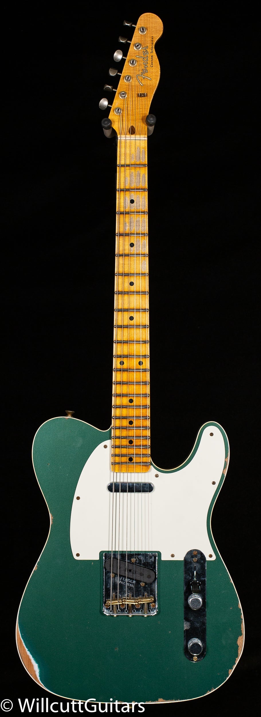 Fender Custom Shop 59 TELE® CUSTOM - RELIC®, AGED SHERWOOD GREEN METALLIC (623)